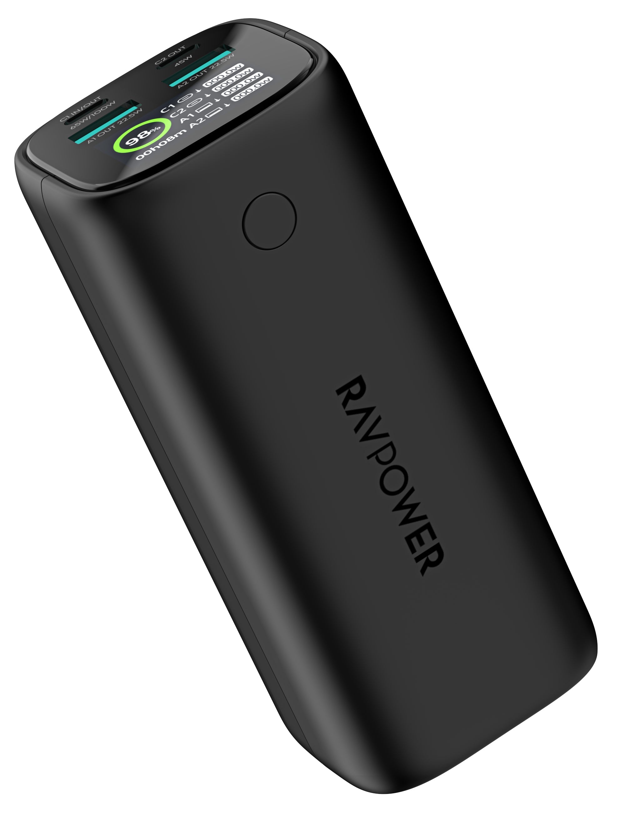 20,000mAh High-Power Power Bank – 100W USB-C Laptop Charging