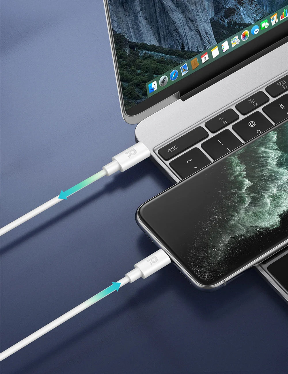 USB-C to Lightning Fast Charging Cable – MFi Certified, 1 Meter