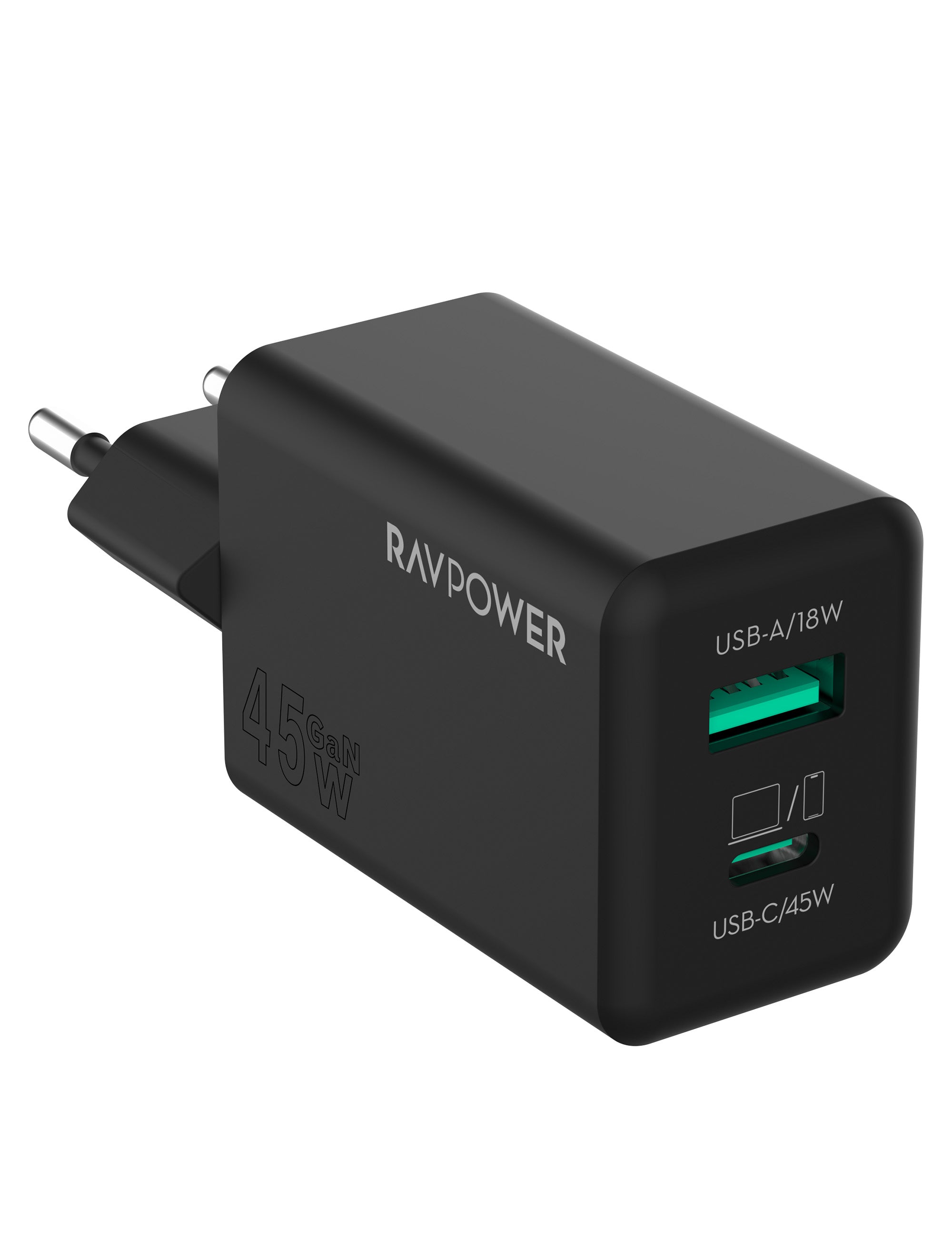 RAVPower PD Pioneer 45W GaN Wall Charger