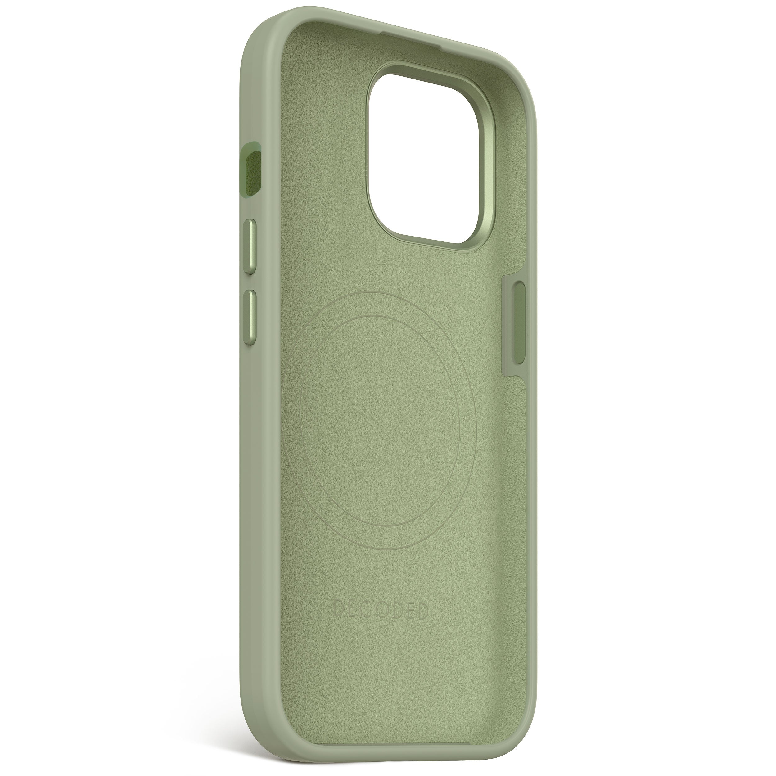 Decoded Jade Green Silicone Case for iPhone 15