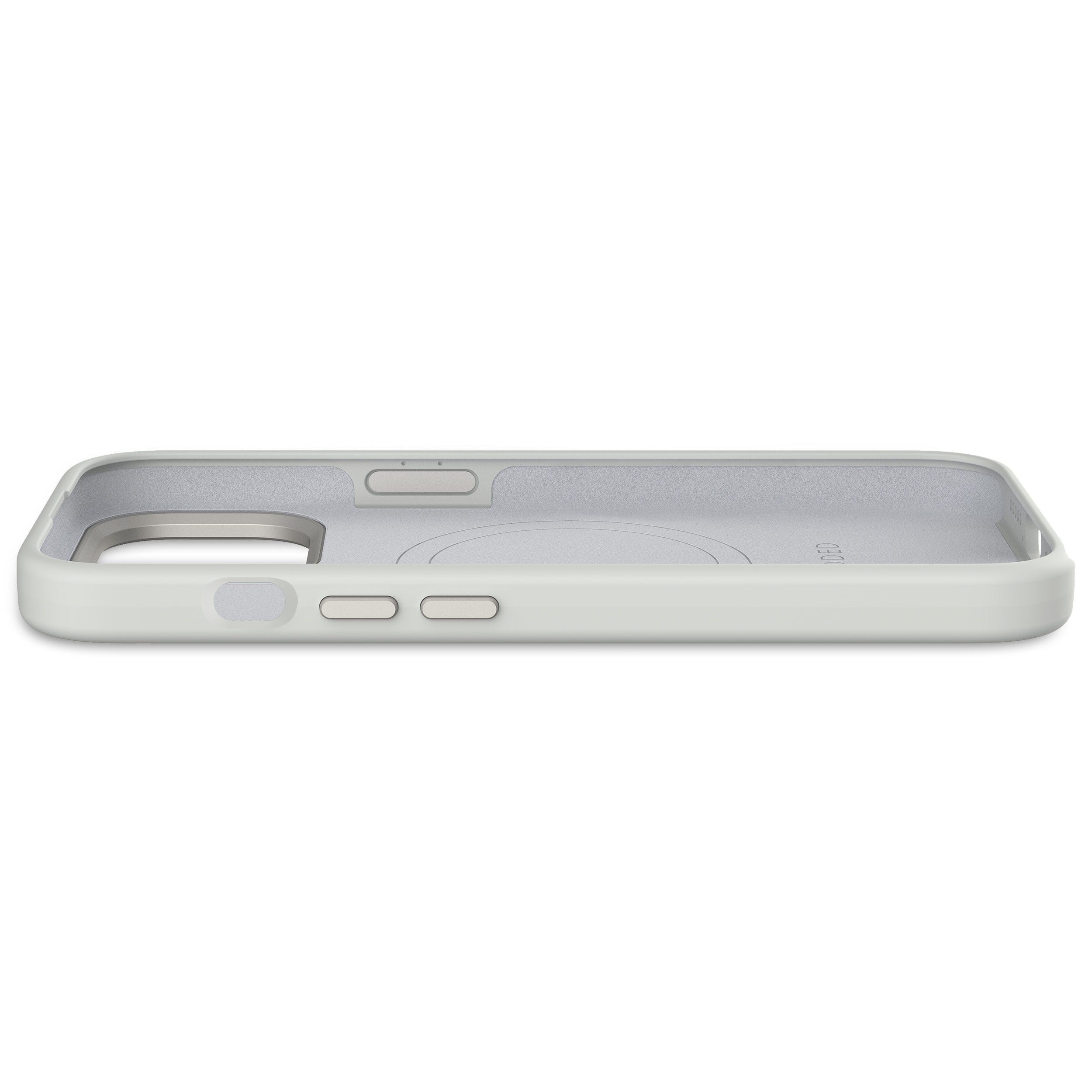 Decoded Stone Grey Silicone Case for iPhone 15