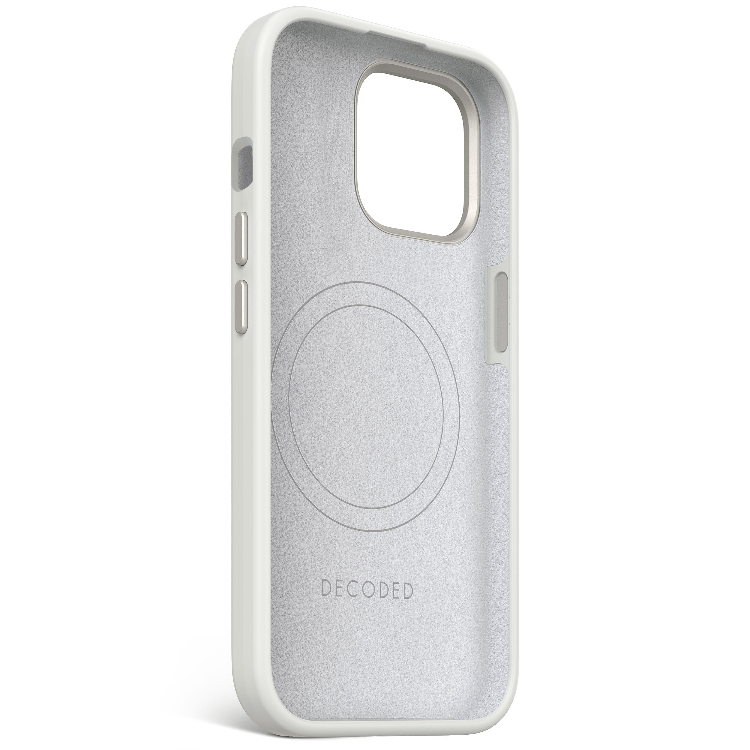 Decoded Stone Grey Silicone Case for iPhone 15