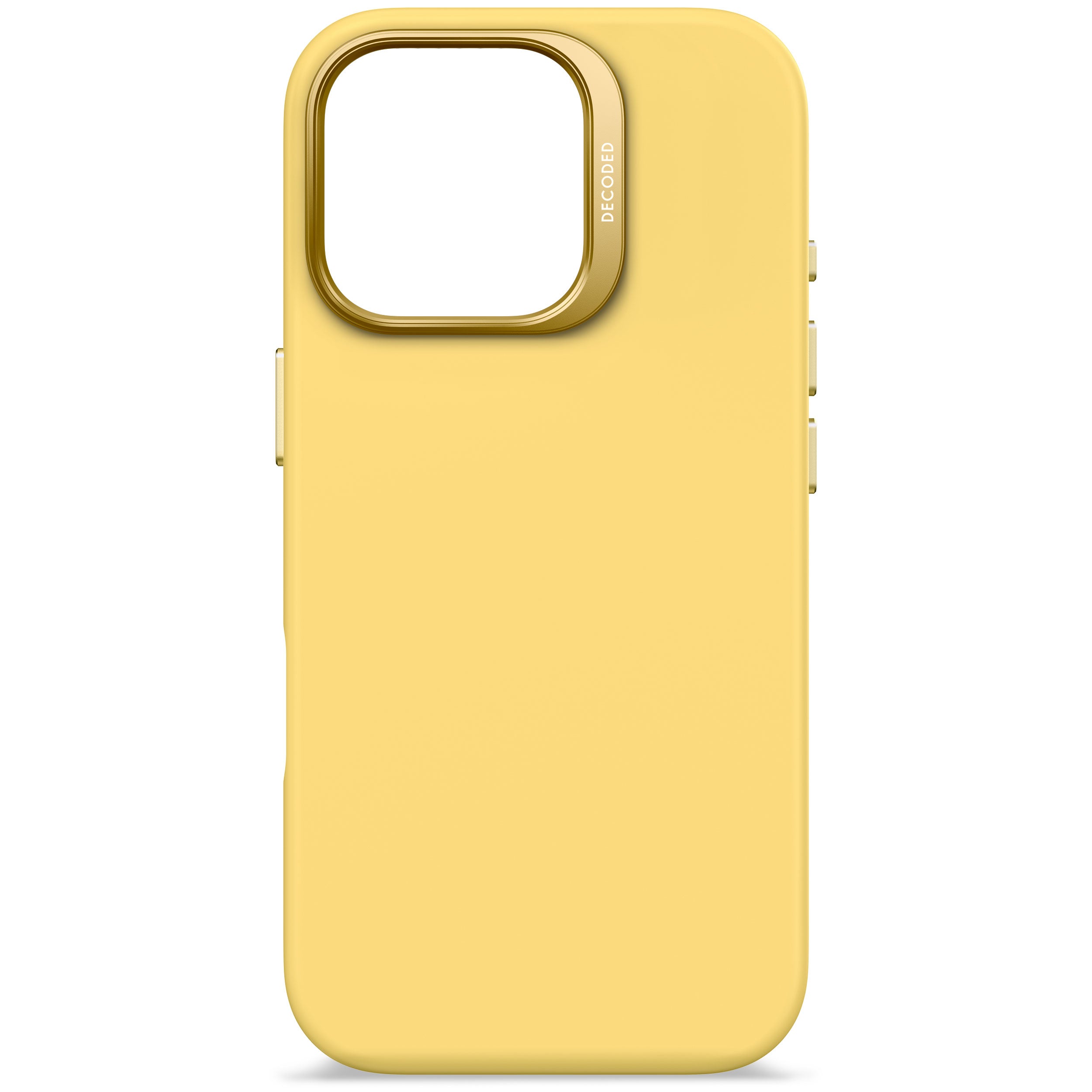 Popcorn Yellow Silicone Case for iPhone 15 Pro