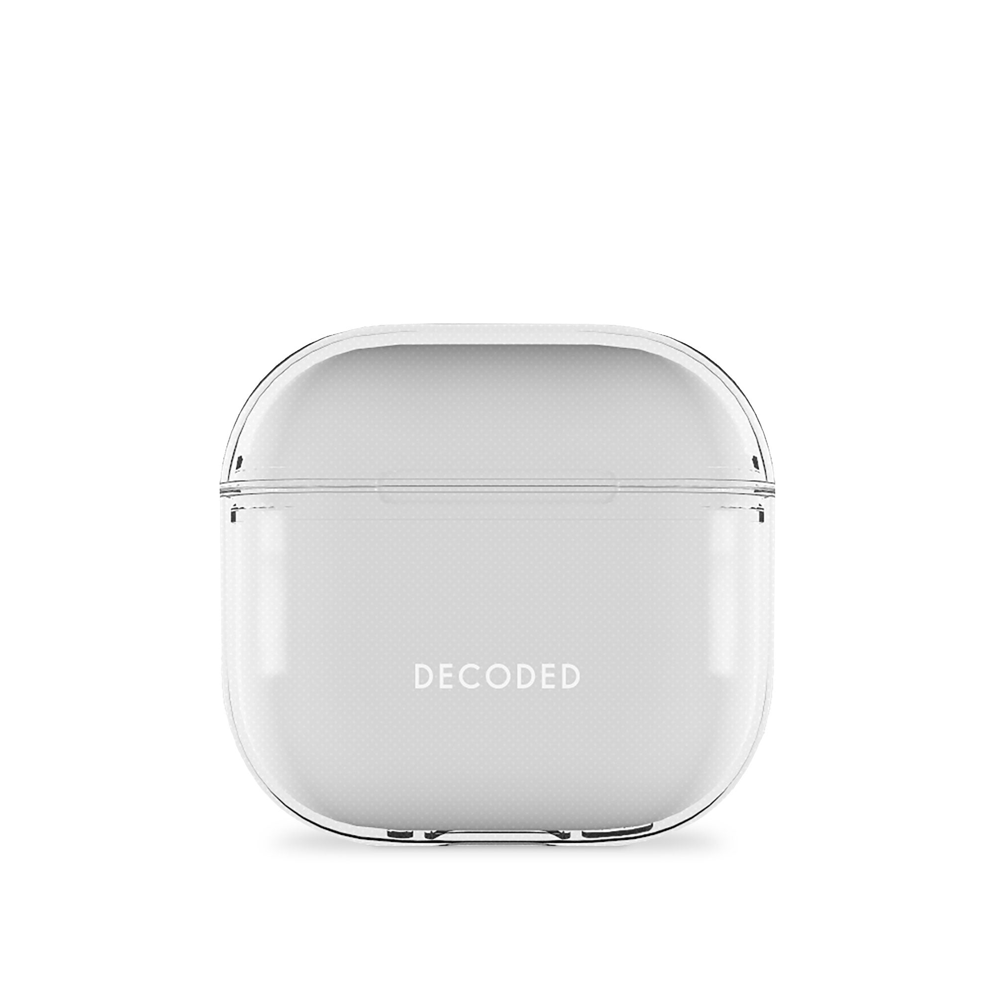 Transparent Protective Case for AirPods 4 – Shock-Absorbing Case with Wireless Charging Support