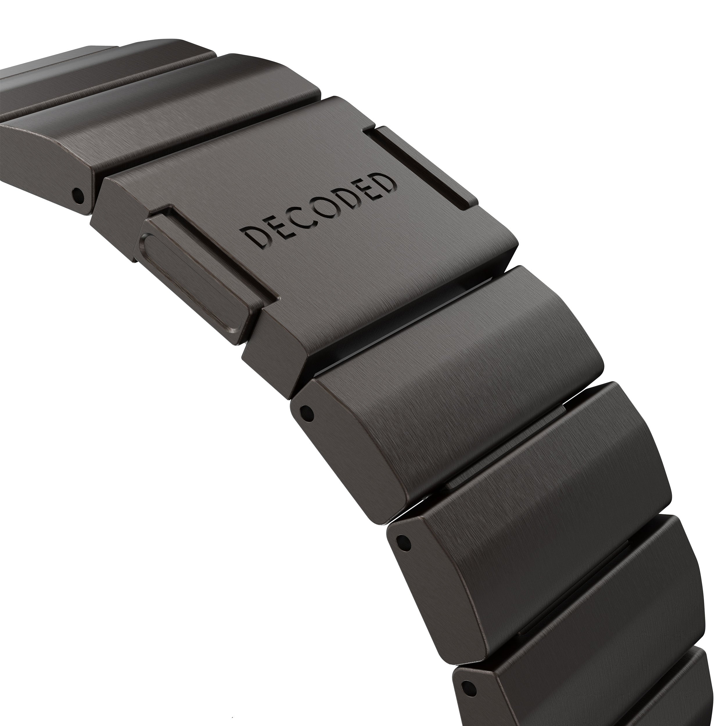 Decoded Black Titanium Watch Band for Apple Watch Ultra & 44–49mm