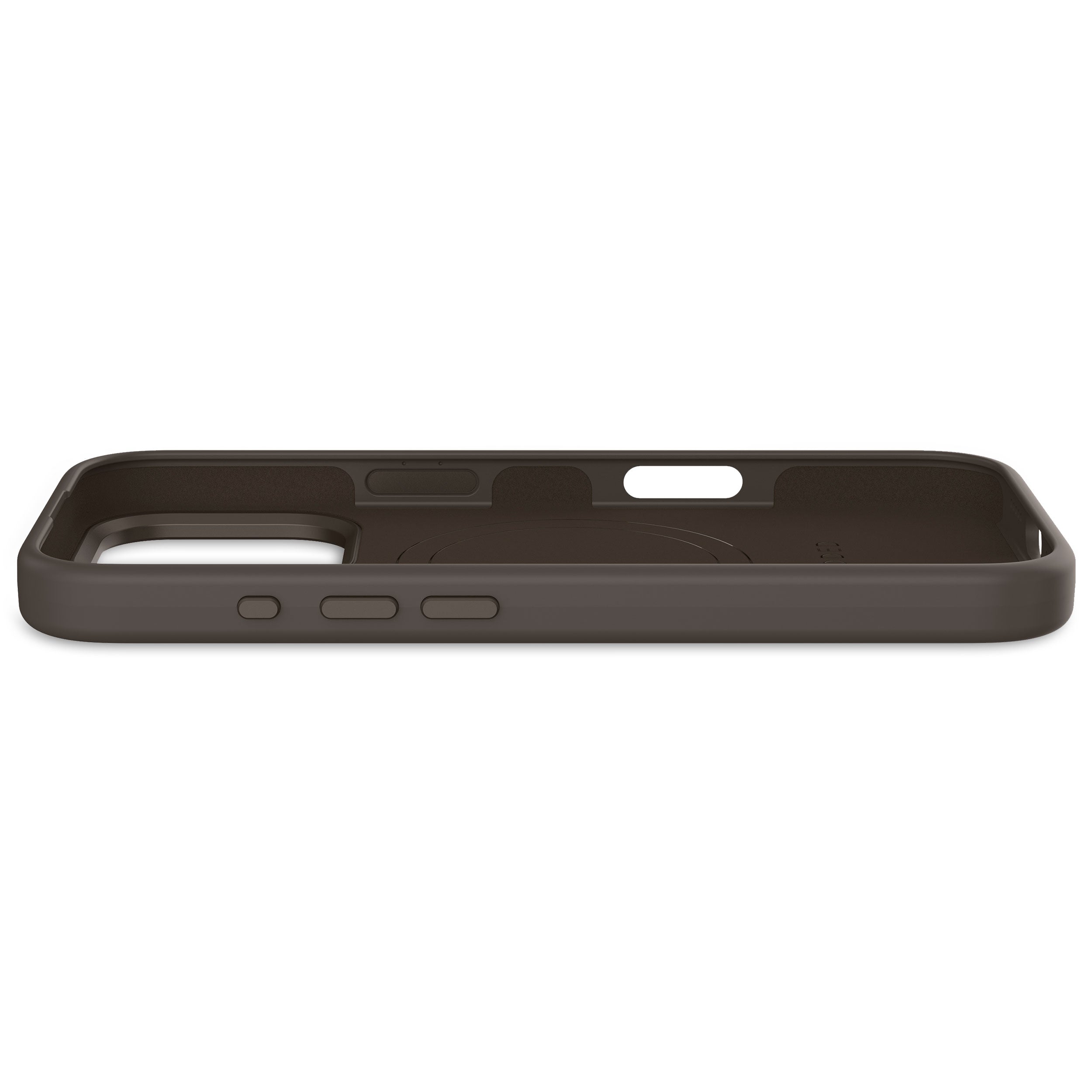 Phantom Black Silicone Case for iPhone 16 Pro