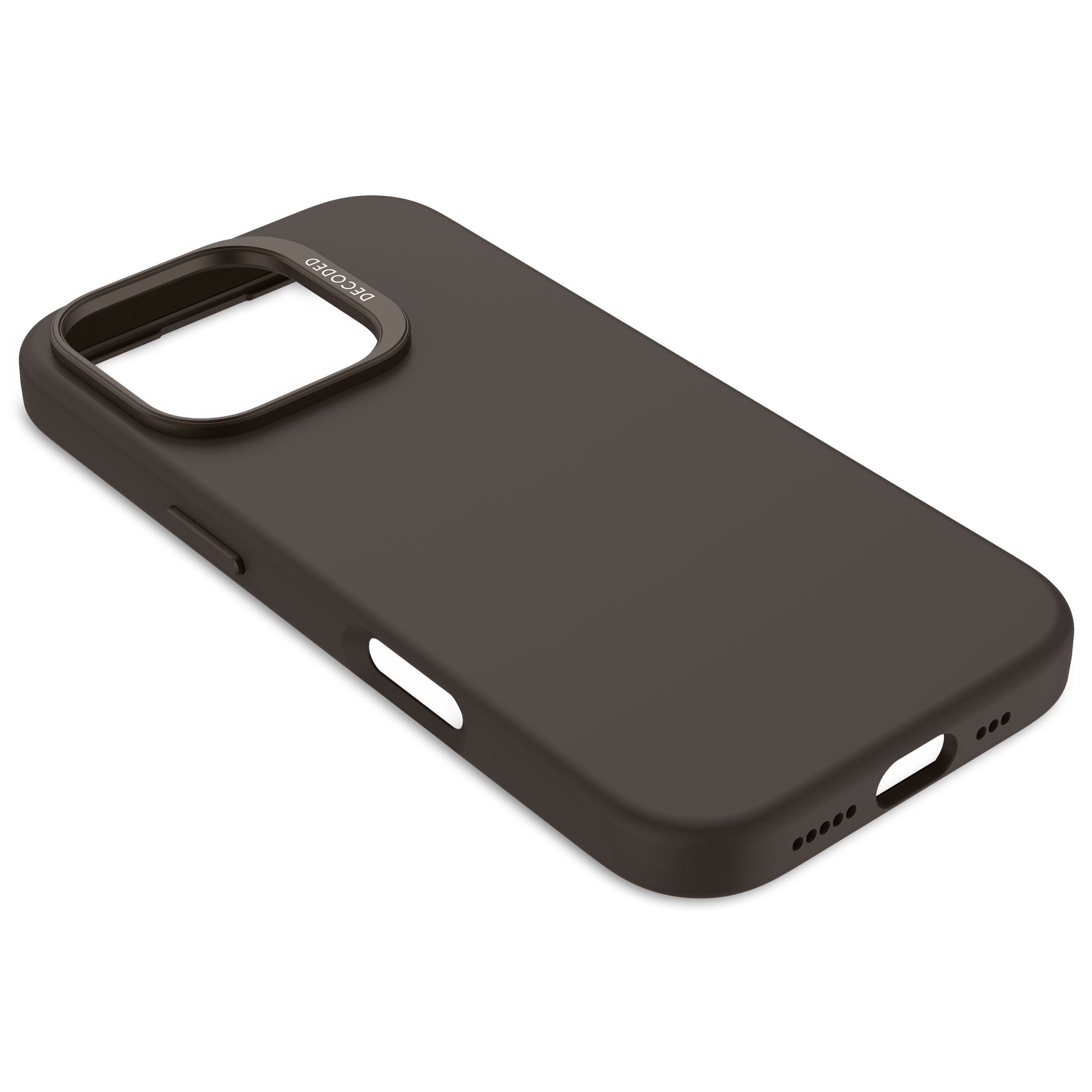 Phantom Black Silicone Case for iPhone 16 Pro