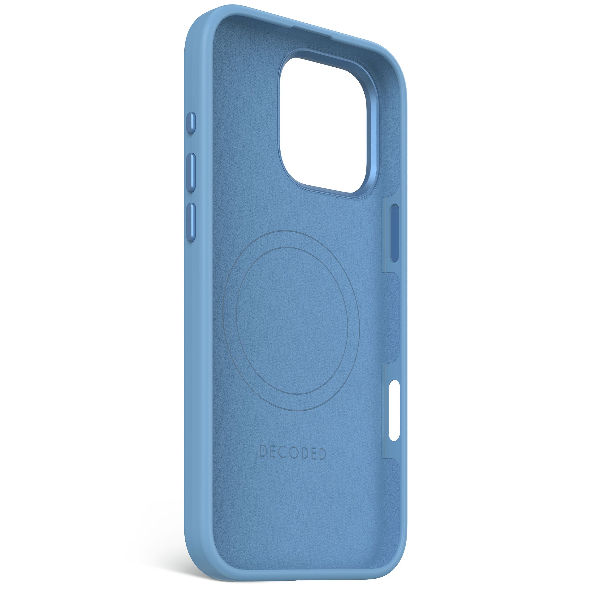 Air Blue Silicone Case for iPhone 16 Pro Max