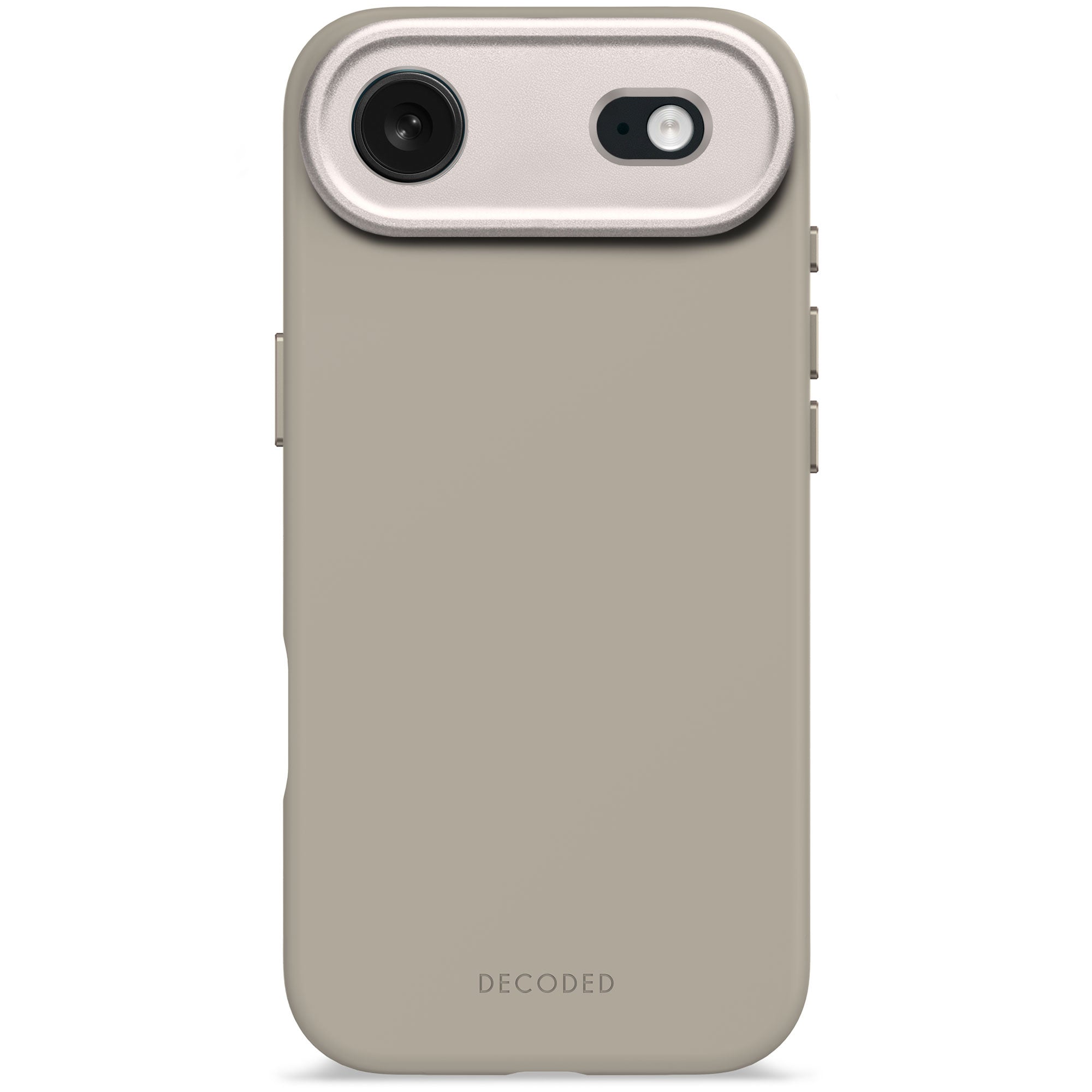 Soft Taupe Silicone Case for iPhone Air – MagSafe Compatible, Antimicrobial Protection