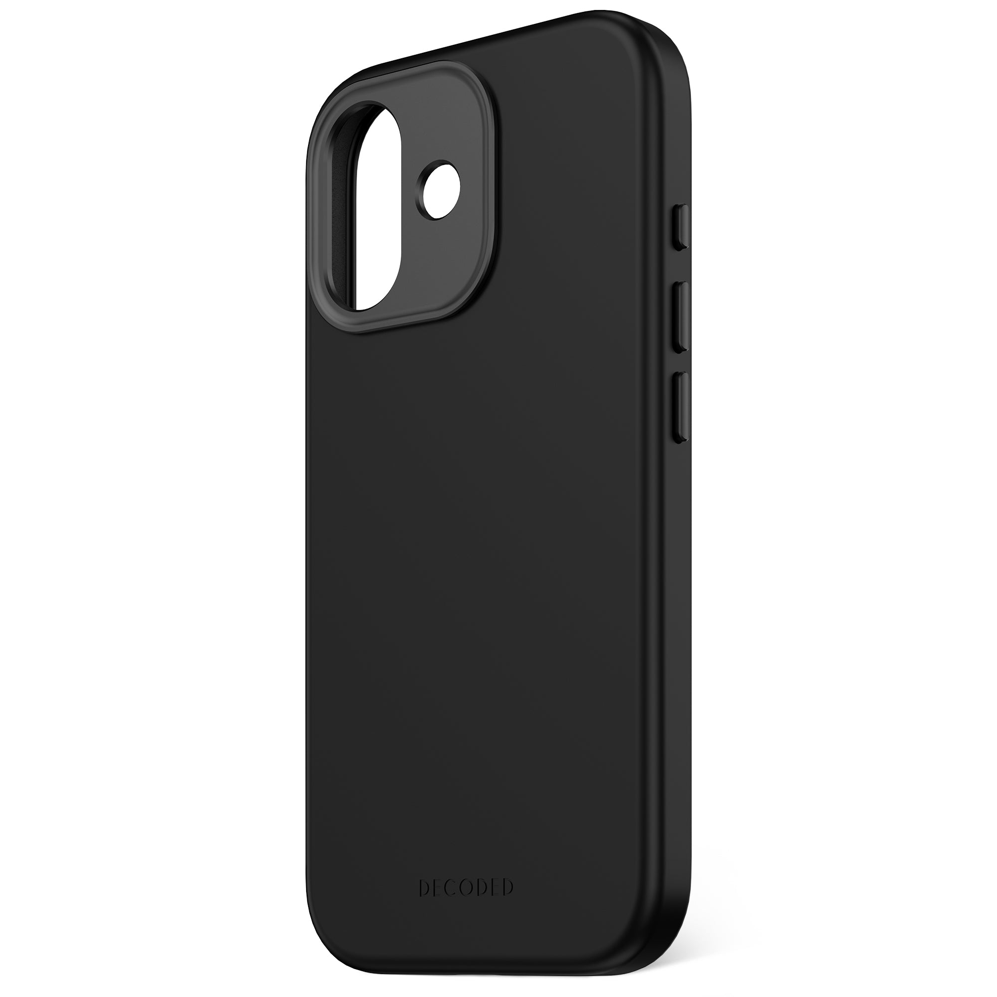 Phantom Black Silicone Case for iPhone 17 with MagSafe & Antimicrobial Protection