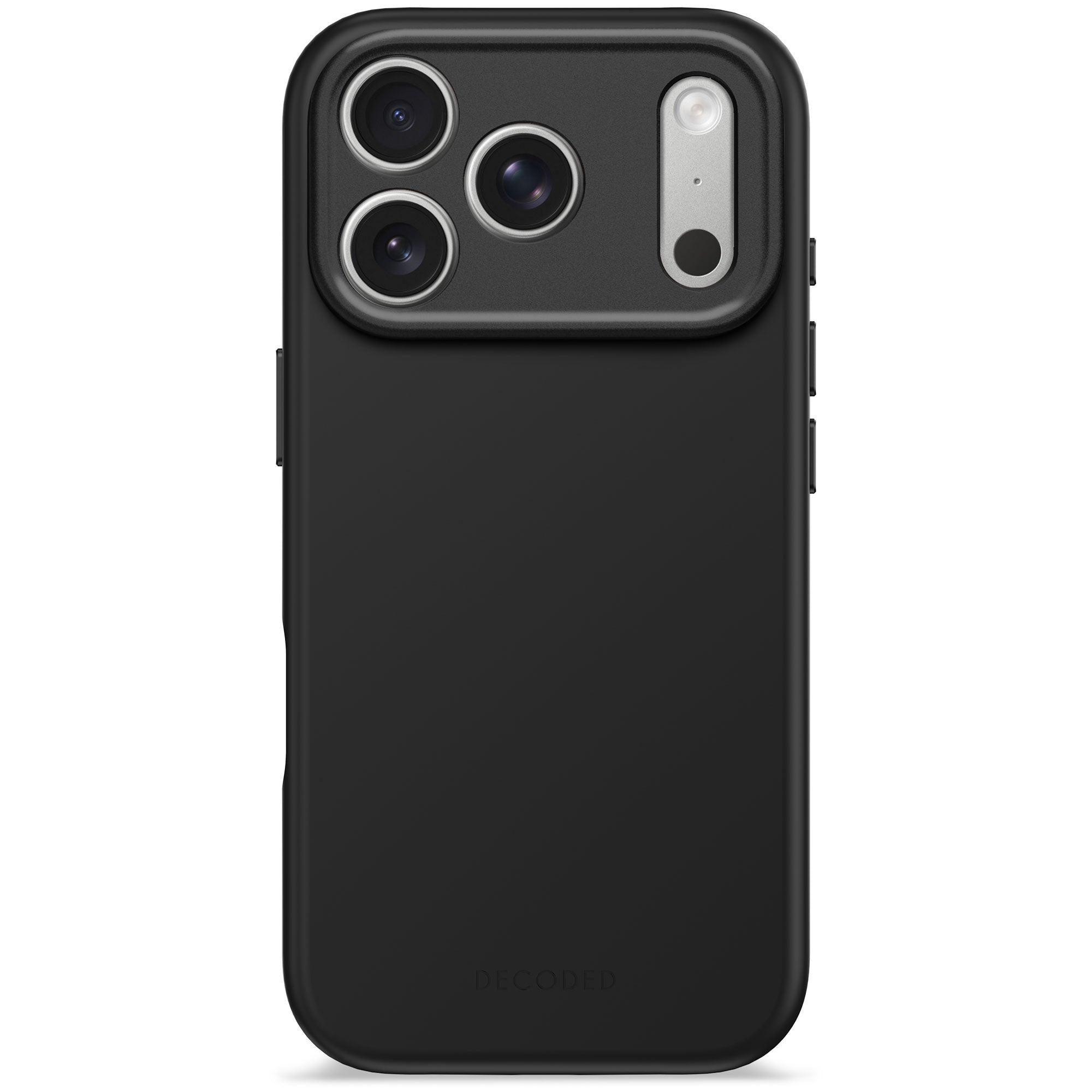 Phantom Black Silicone Case for iPhone 17 Pro with MagSafe & Antimicrobial Protection