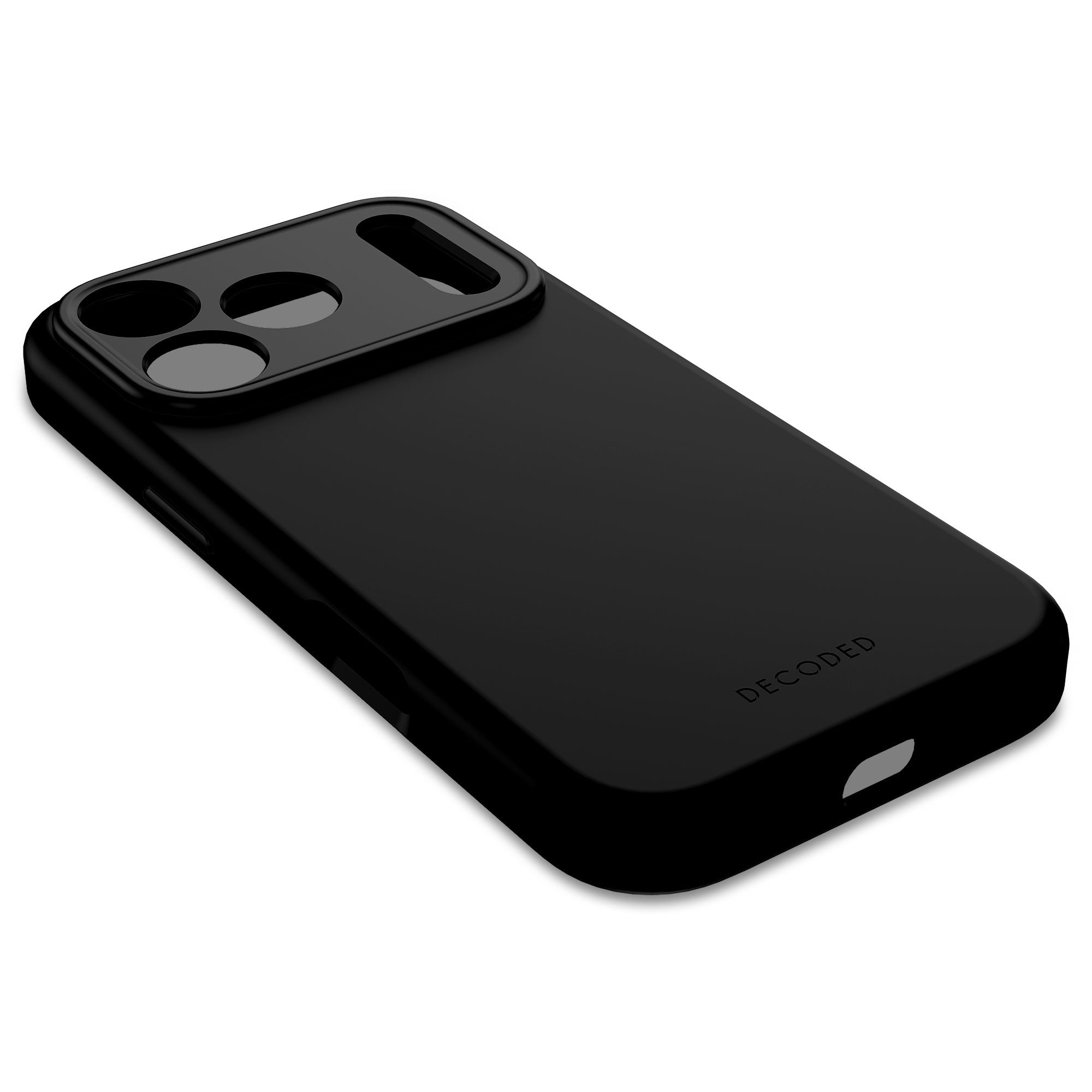 Phantom Black Silicone Case for iPhone 17 Pro with MagSafe & Antimicrobial Protection
