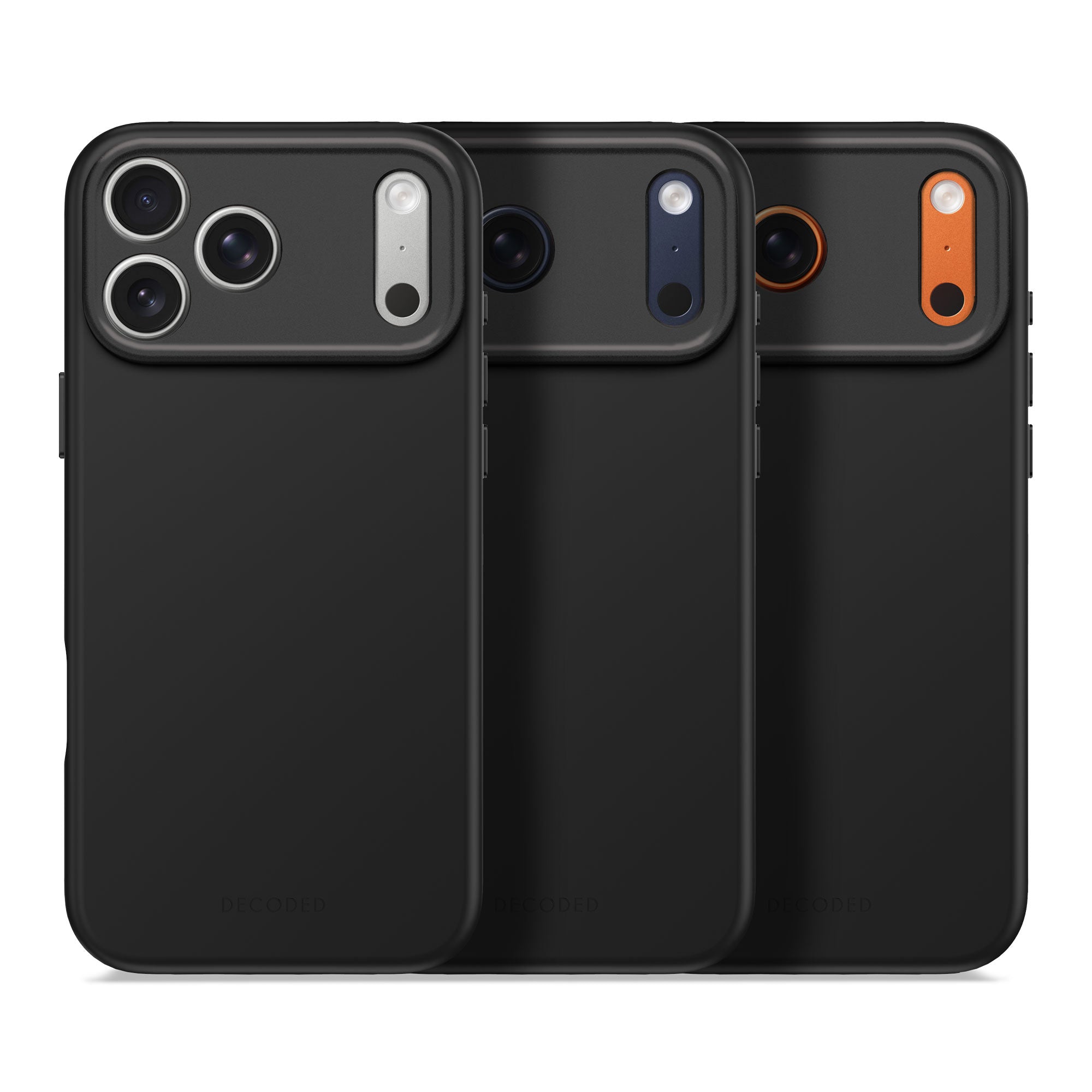 Phantom Black Silicone Case for iPhone 17 Pro Max with MagSafe & Antimicrobial Protection