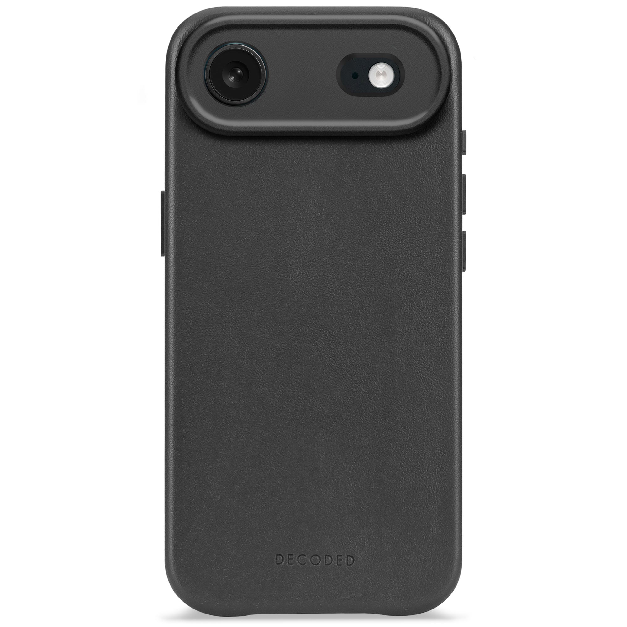 Black Leather Case for iPhone Air – MagSafe Compatible, Premium ECCO Leather