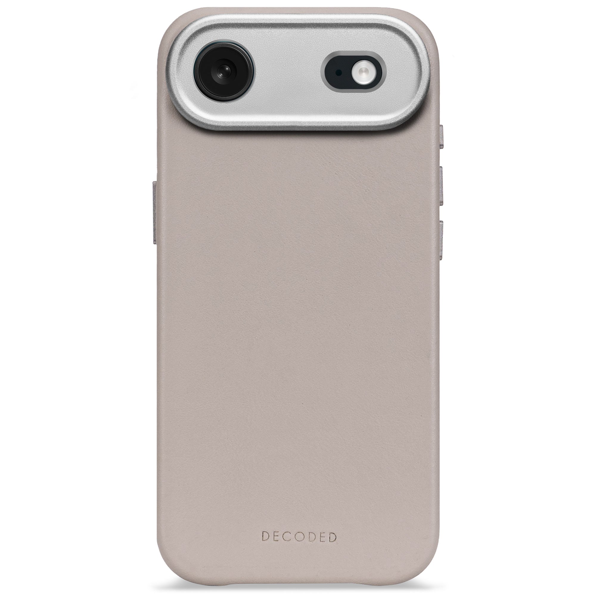 Decoded Solid Clay Leather Case for iPhone Air