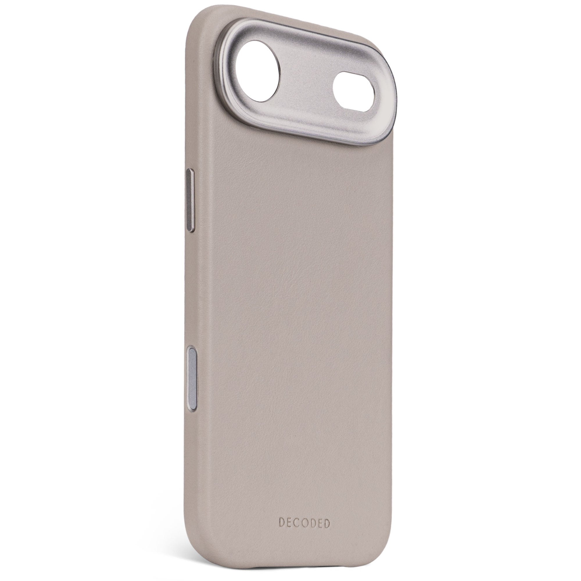 Decoded Solid Clay Leather Case for iPhone Air