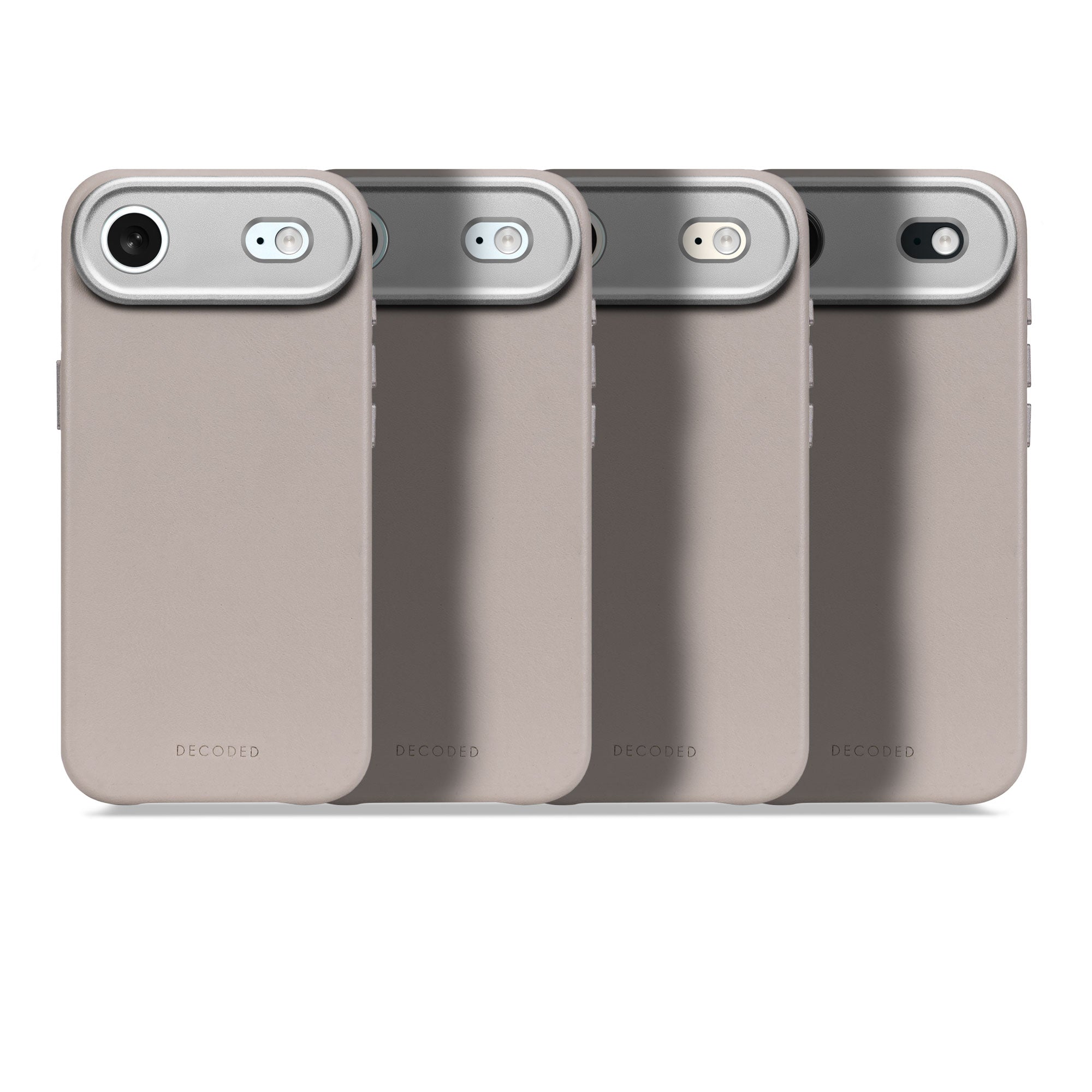 Decoded Solid Clay Leather Case for iPhone Air