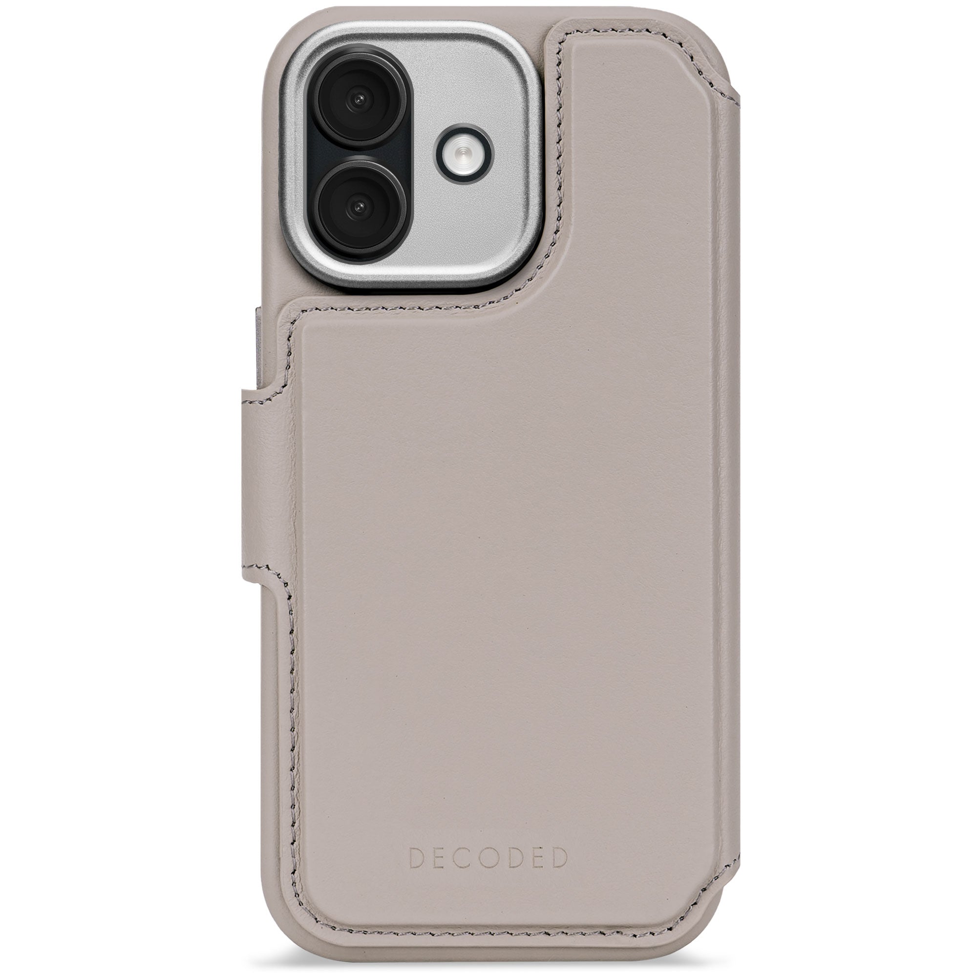 Decoded Chocolate Brown Leather Case for iPhone 17 Pro