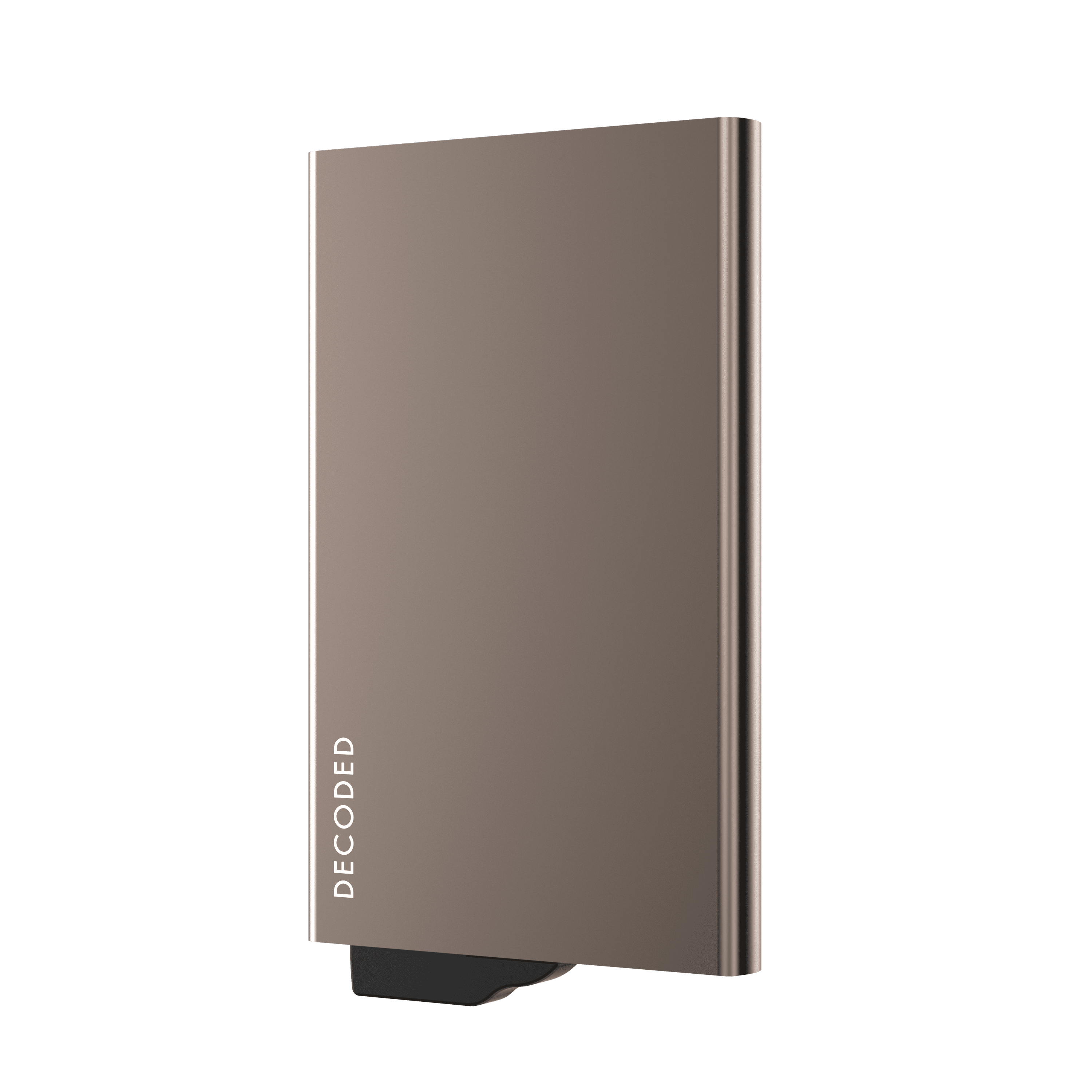 Desert Gold MagSafe Aluminum Cardholder for iPhone – Slim Magnetic Wallet with RFID Protection