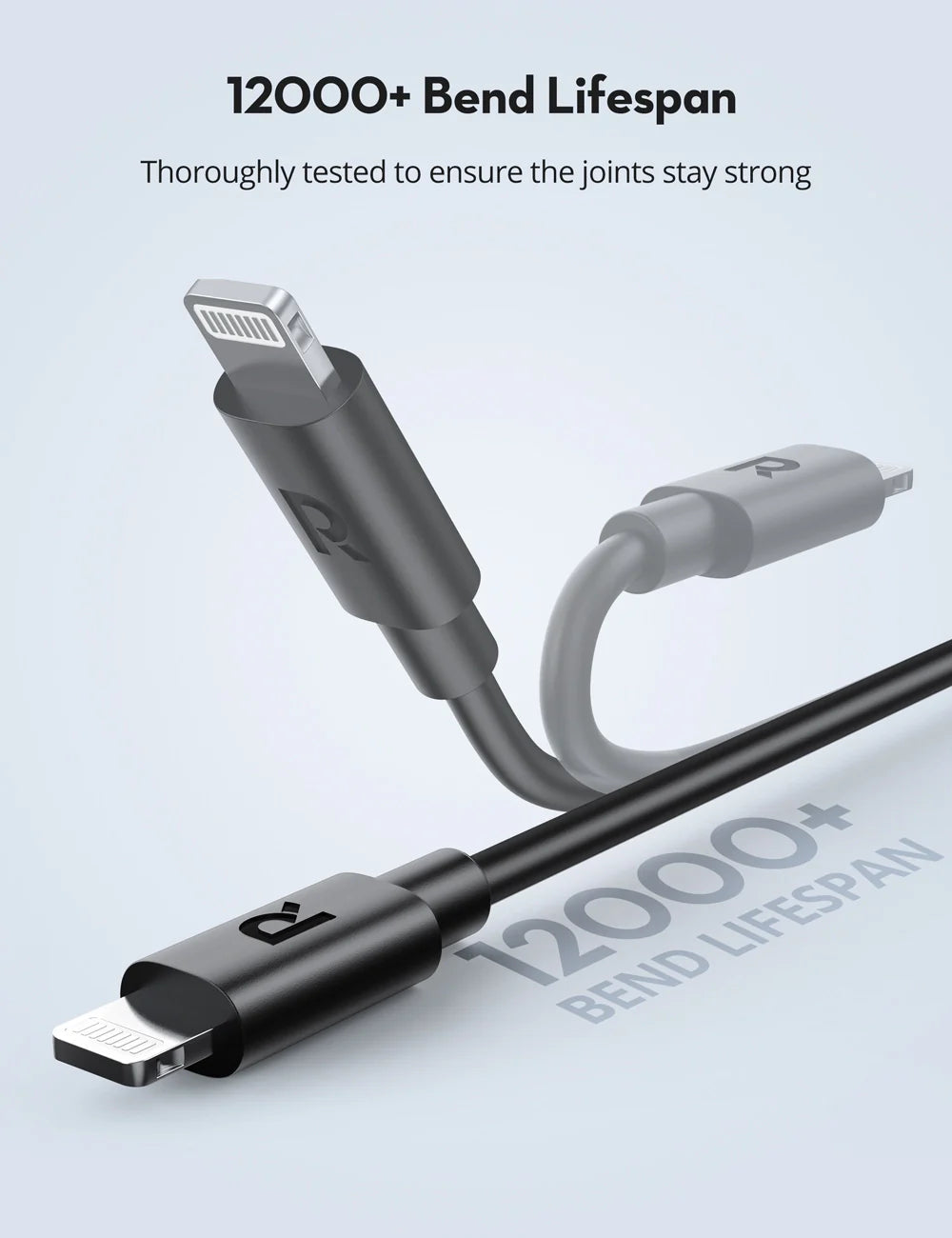 USB-C to Lightning Fast Charging Cable – MFi Certified, 1 Meter