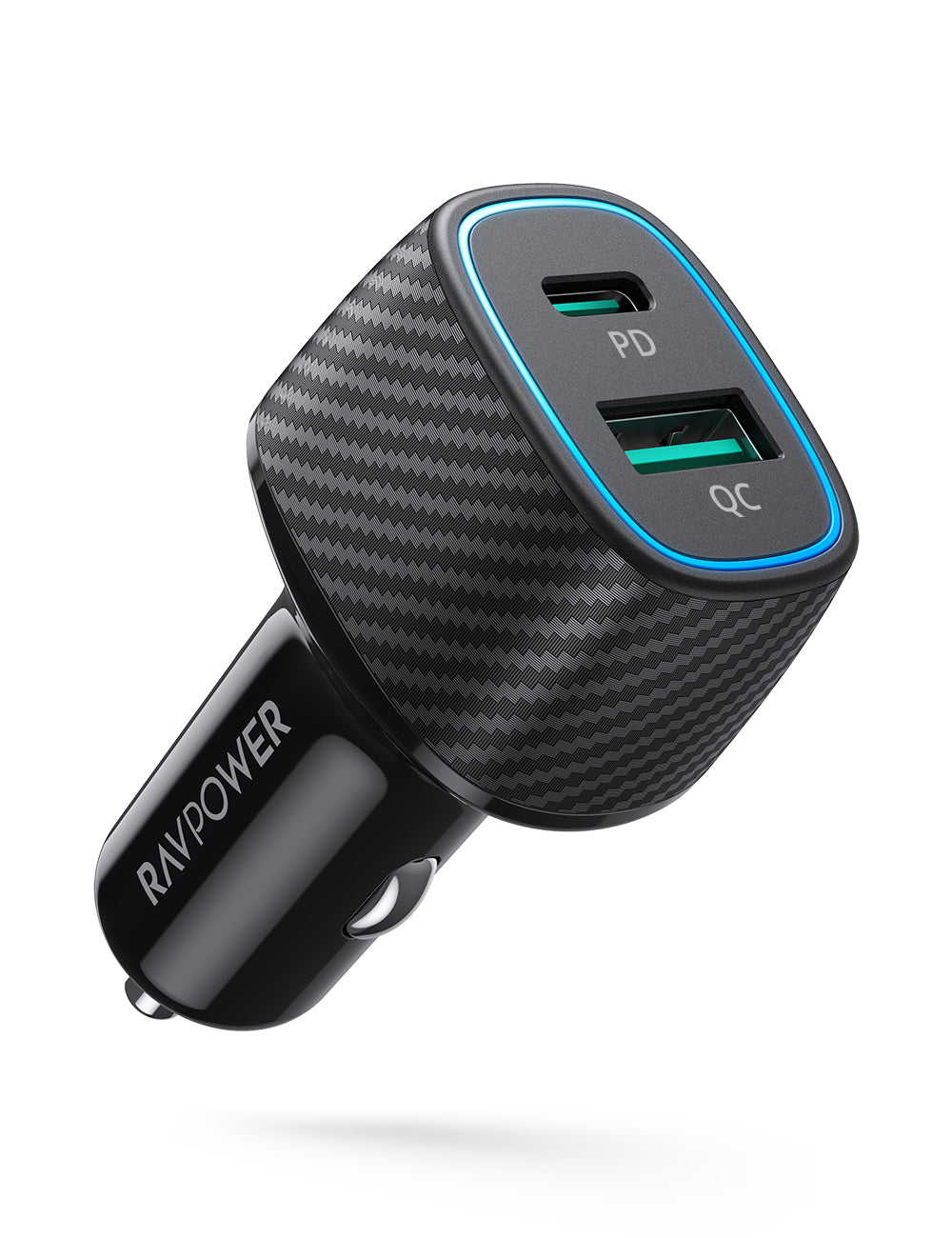 60W Dual Port Car Charger