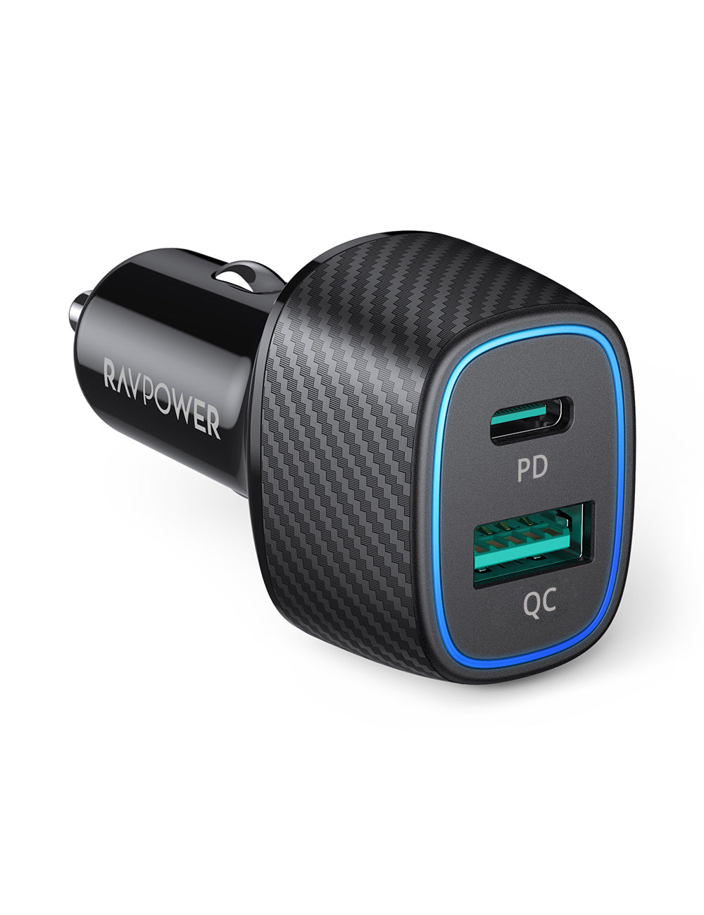 60W Dual Port Car Charger