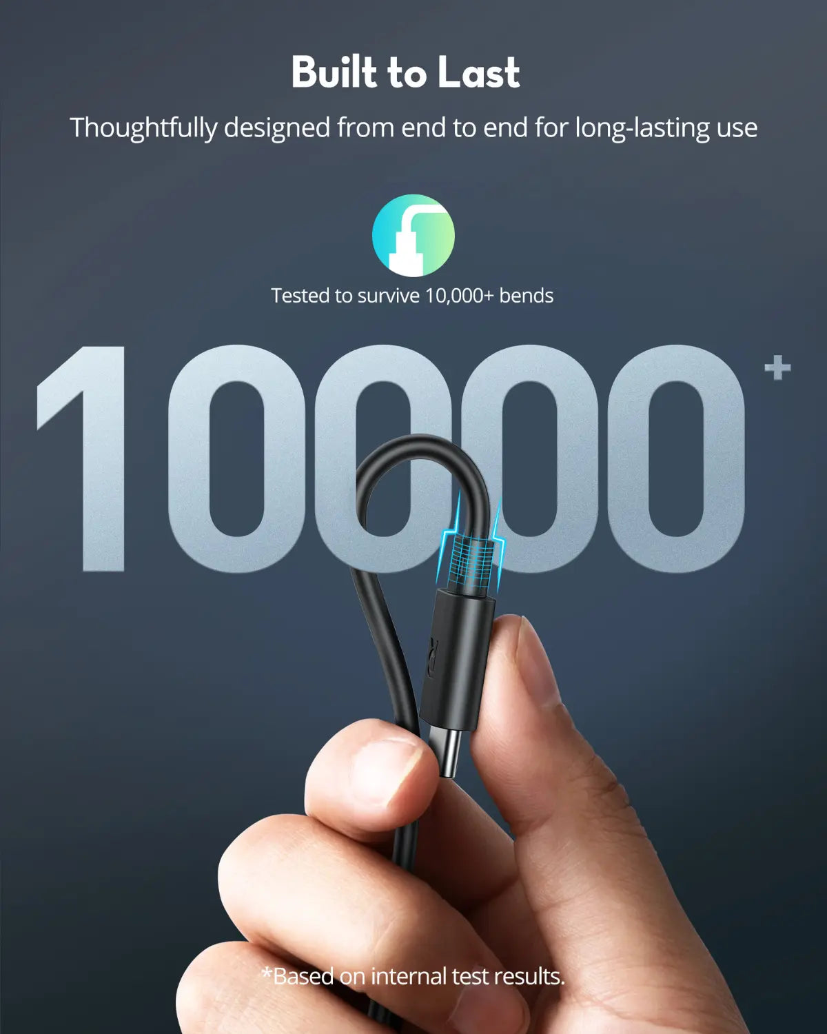 USB-C to USB-C Fast Charging Cable – 60W Power Delivery, 1 Meter