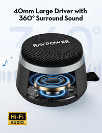 RAVPower MagPulse Go 5W Magnetic Wireless Speaker