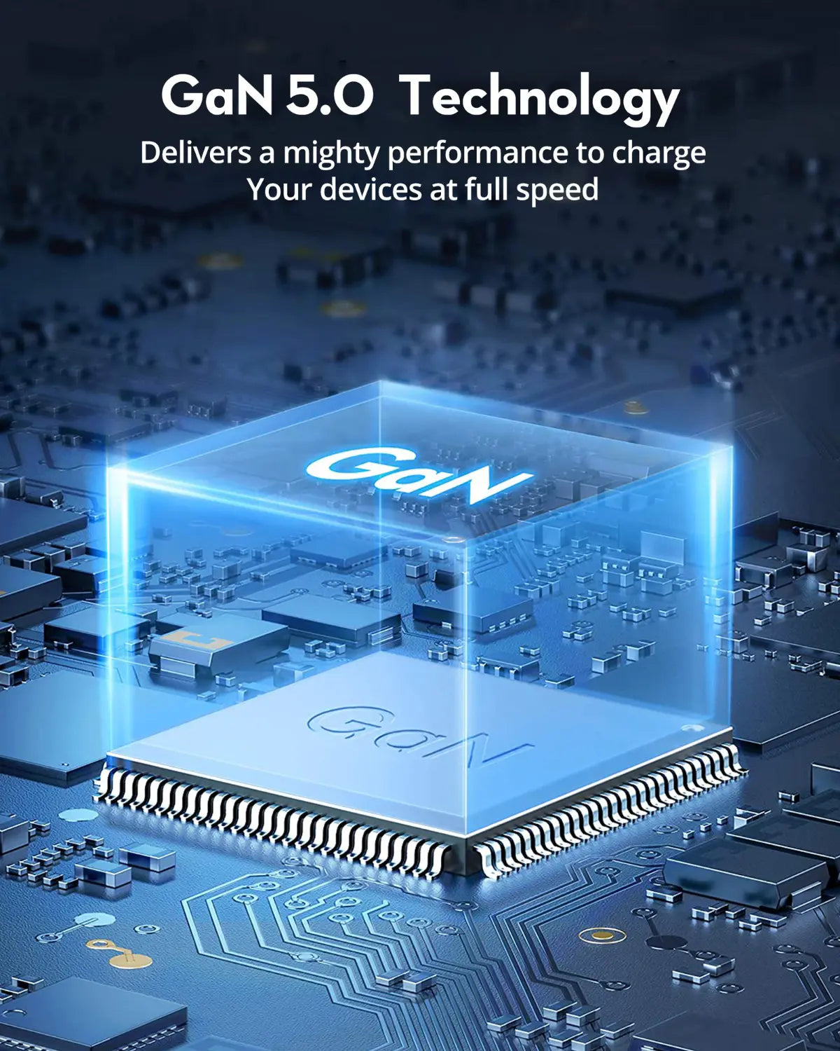 30W USB-C GaN Wall Charger – Power Delivery Fast Charging (EU Plug)