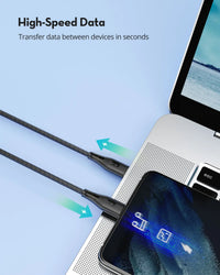 USB-C to USB-C Fast Charging Cable – 60W Power Delivery, 2 Meters