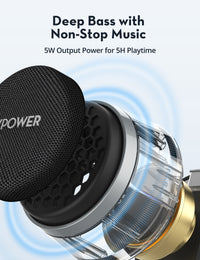 RAVPower MagPulse Go 5W Magnetic Wireless Speaker
