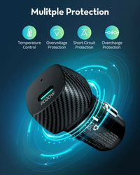 20W USB-C Fast Car Charger – Power Delivery Charging