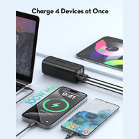 20,000mAh High-Power Power Bank – 100W USB-C Laptop Charging