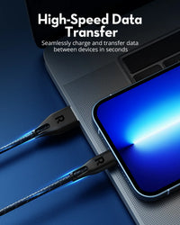 USB-A to Lightning Fast Charging Cable – MFi Certified, 2 Meters