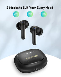 Wireless Bluetooth Earbuds with ENC & 24H Playtime
