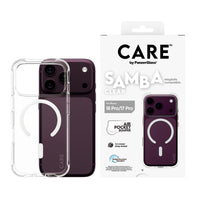 CARE™ by PanzerGlass Samba Transparent White MagSafe Case for iPhone 18 Pro & 17 Pro