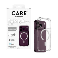 CARE™ by PanzerGlass Samba Transparent White MagSafe Case for iPhone 18 Pro & 17 Pro
