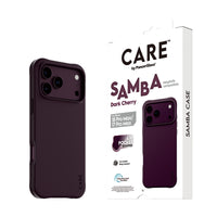 CARE™ by PanzerGlass Samba Dark Cherry MagSafe Case for iPhone 18 Pro & 17 Pro