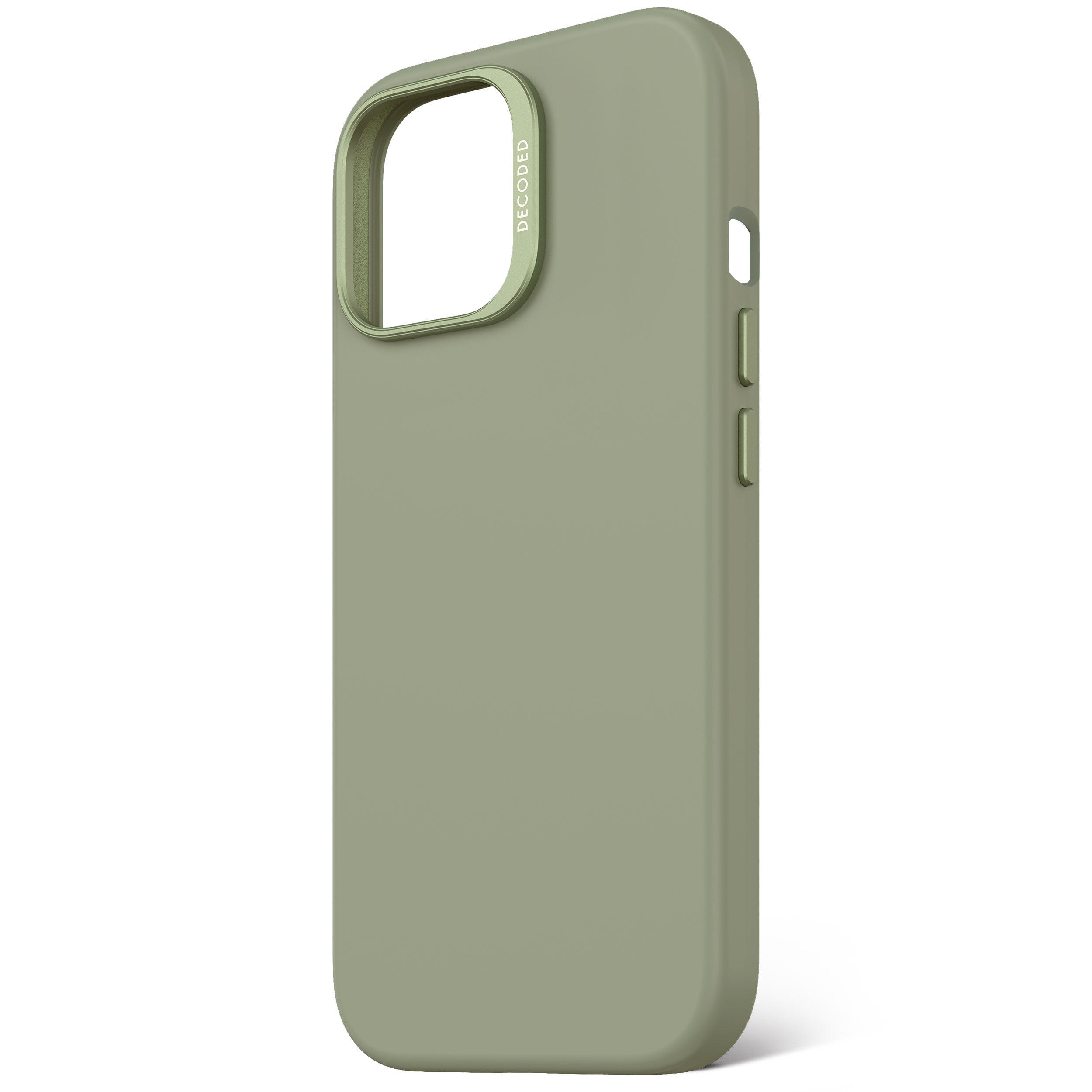 Decoded Jade Green Silicone Case for iPhone 15