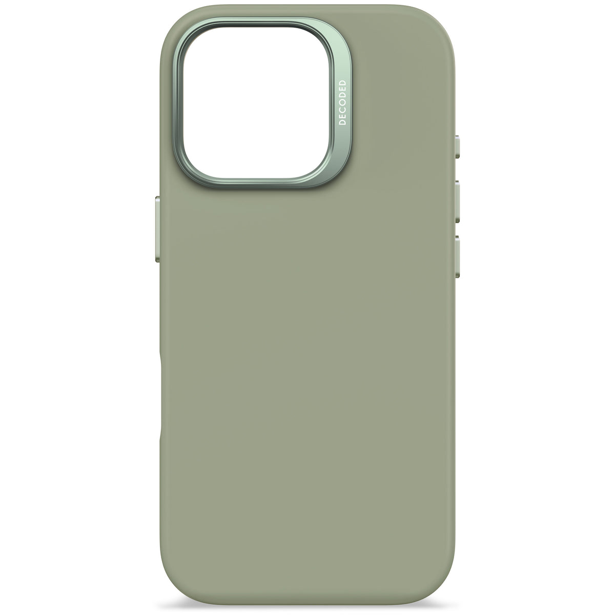 Decoded Jade Green Silicone Case for iPhone 15 Pro