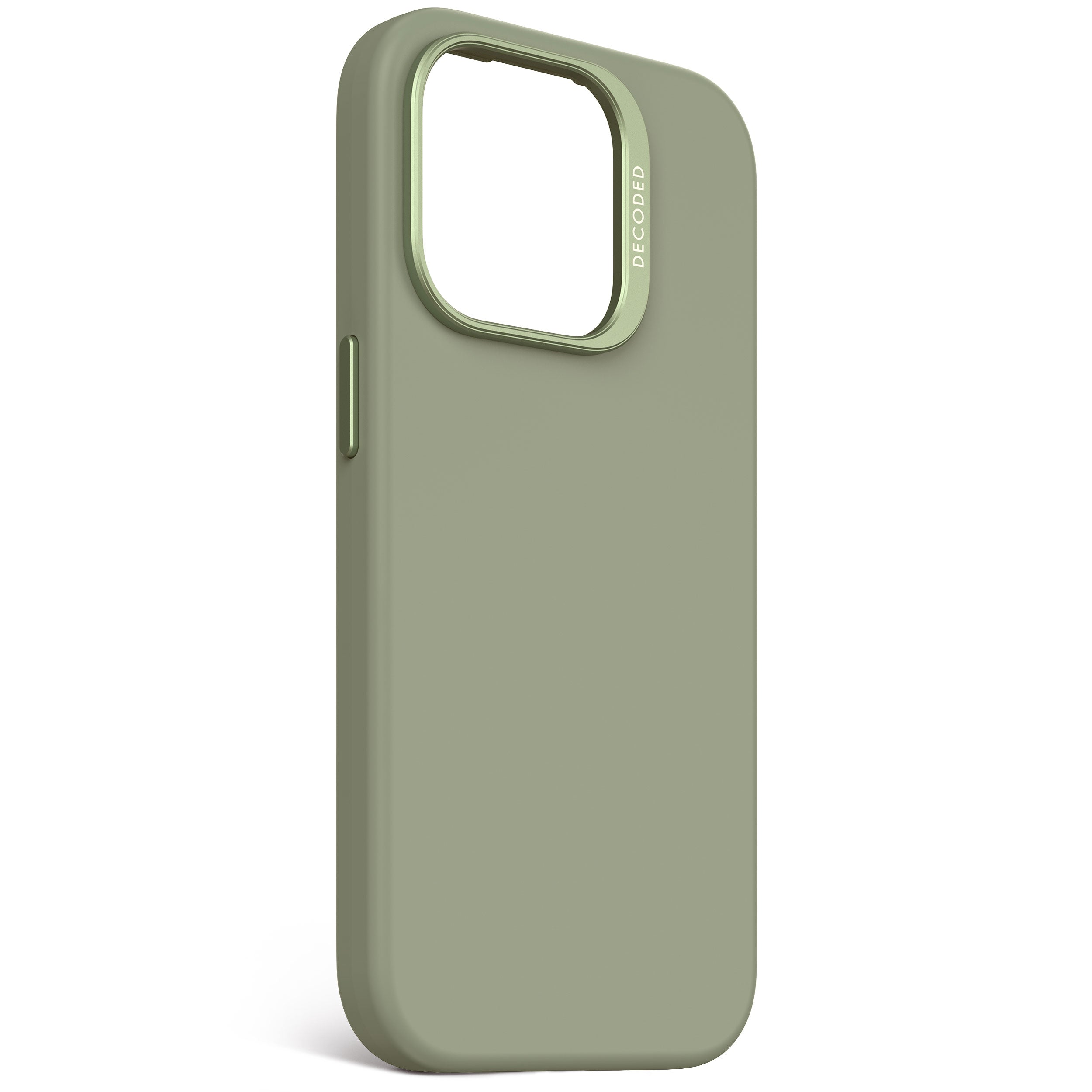 Jade Green Silicone Case for iPhone 15 Pro