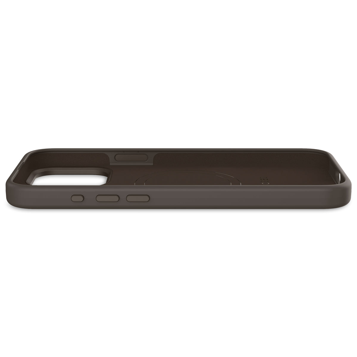 Decoded Phantom Black Silicone Case for iPhone 15 Pro Max