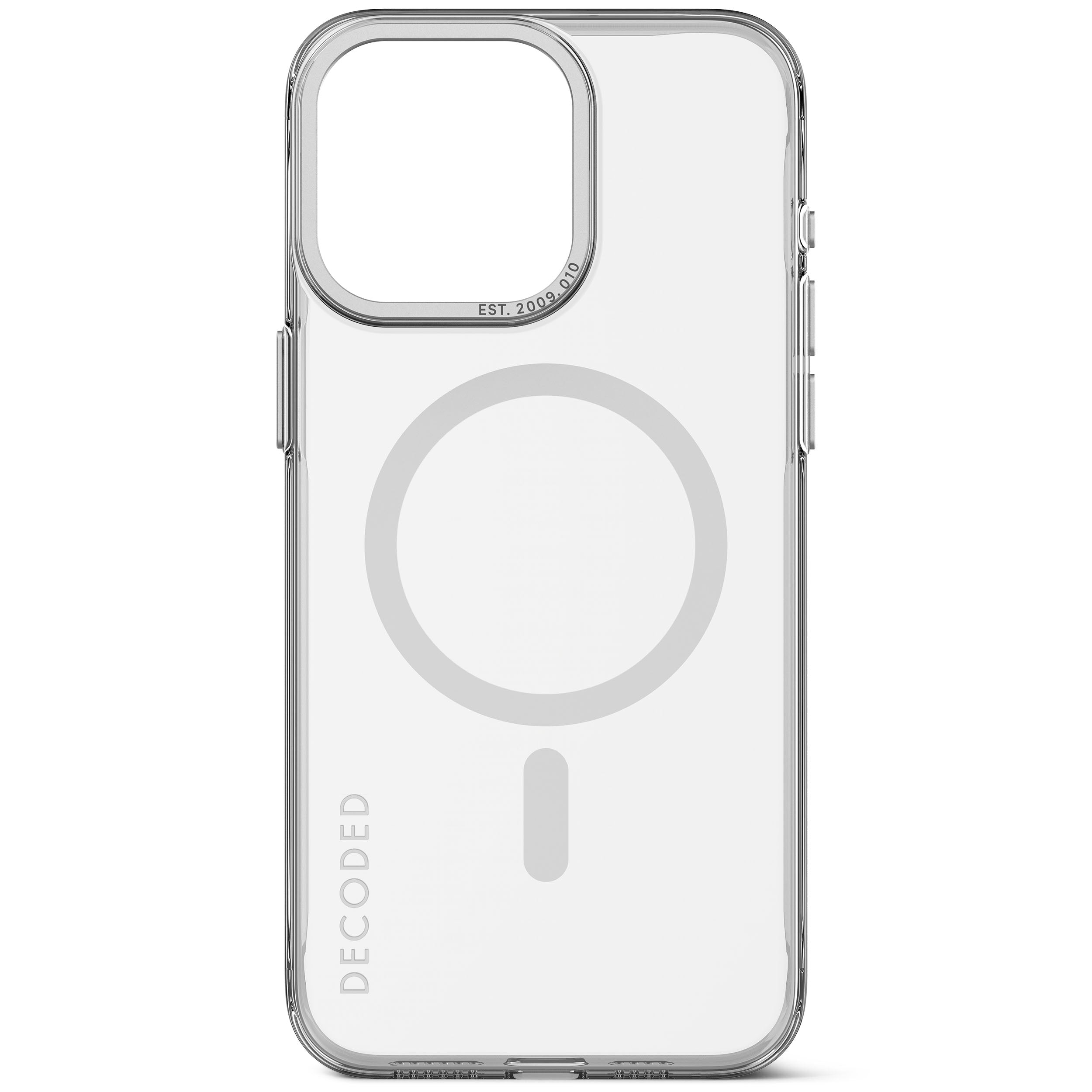 Recycled Plastic Transparent Clear Case for iPhone 15 Pro Max