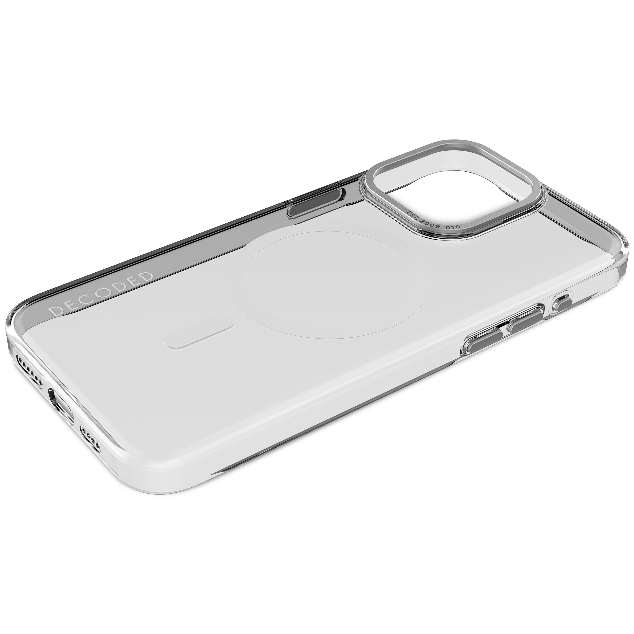 Recycled Plastic Transparent Clear Case for iPhone 15 Pro Max