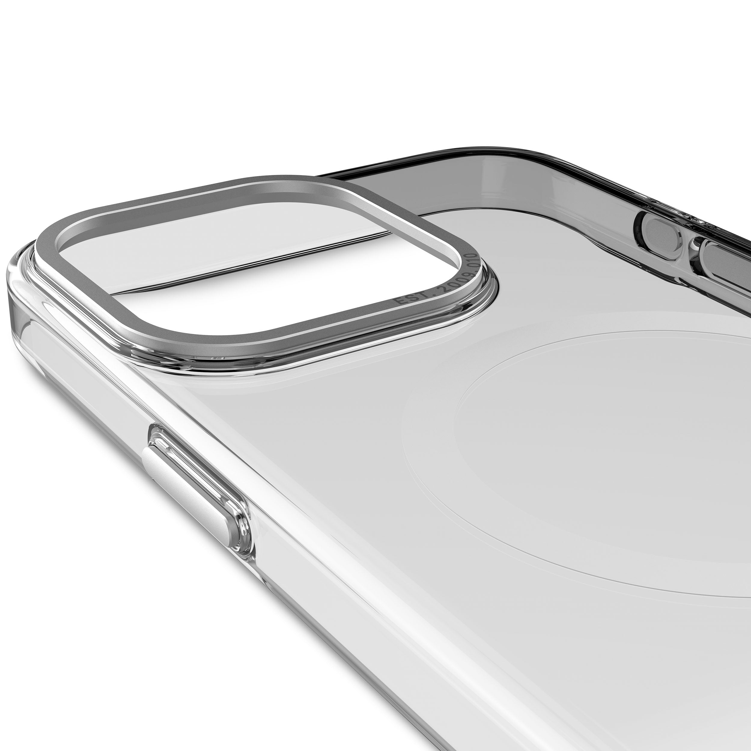 Recycled Plastic Transparent Clear Case for iPhone 15 Pro Max