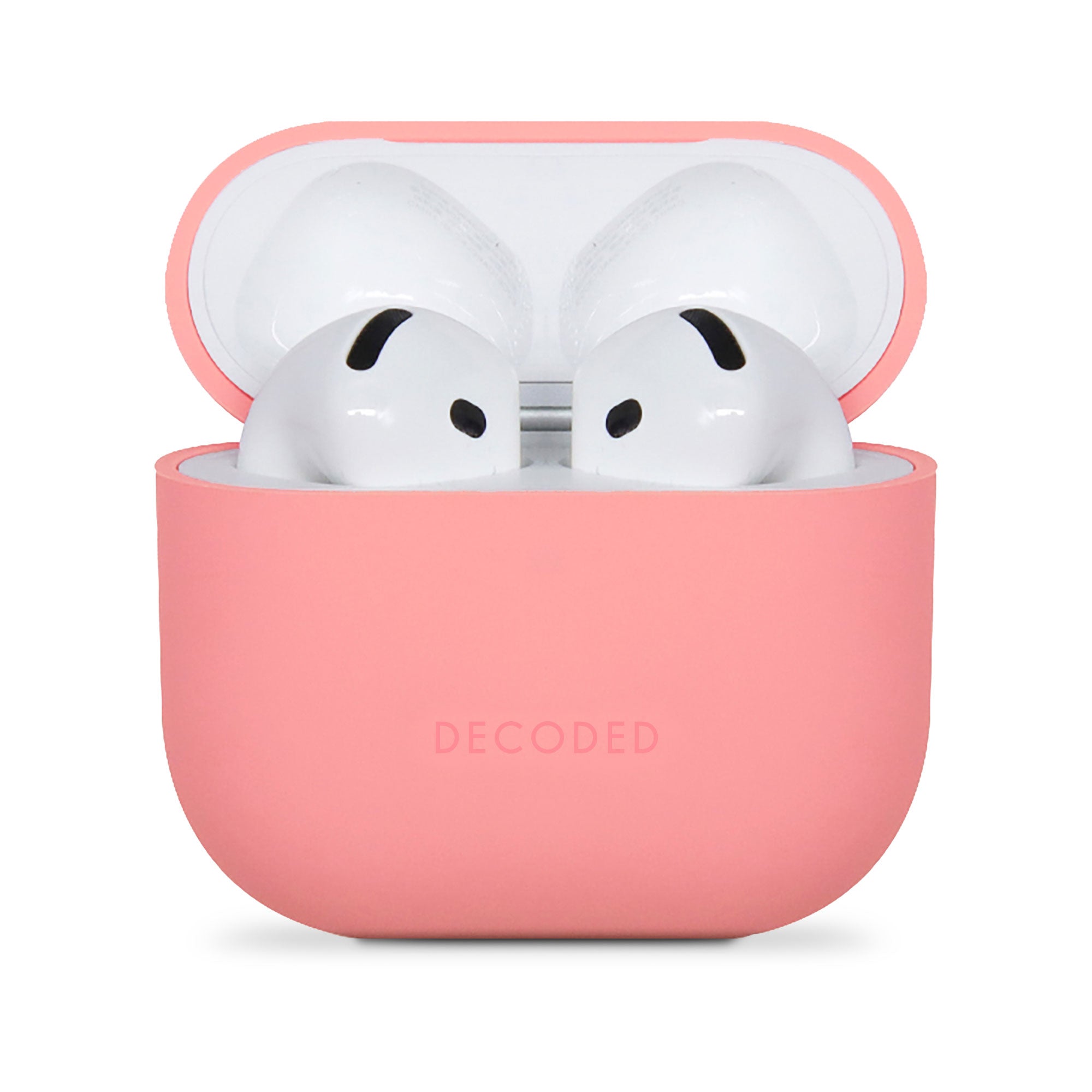 Pink Case for AirPods 4 – Slim Shock-Absorbing Case with Wireless Charging Support