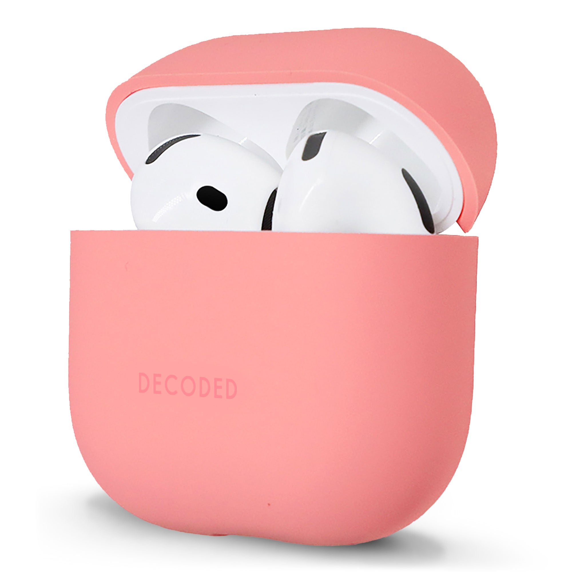Pink Case for AirPods 4 – Slim Shock-Absorbing Case with Wireless Charging Support