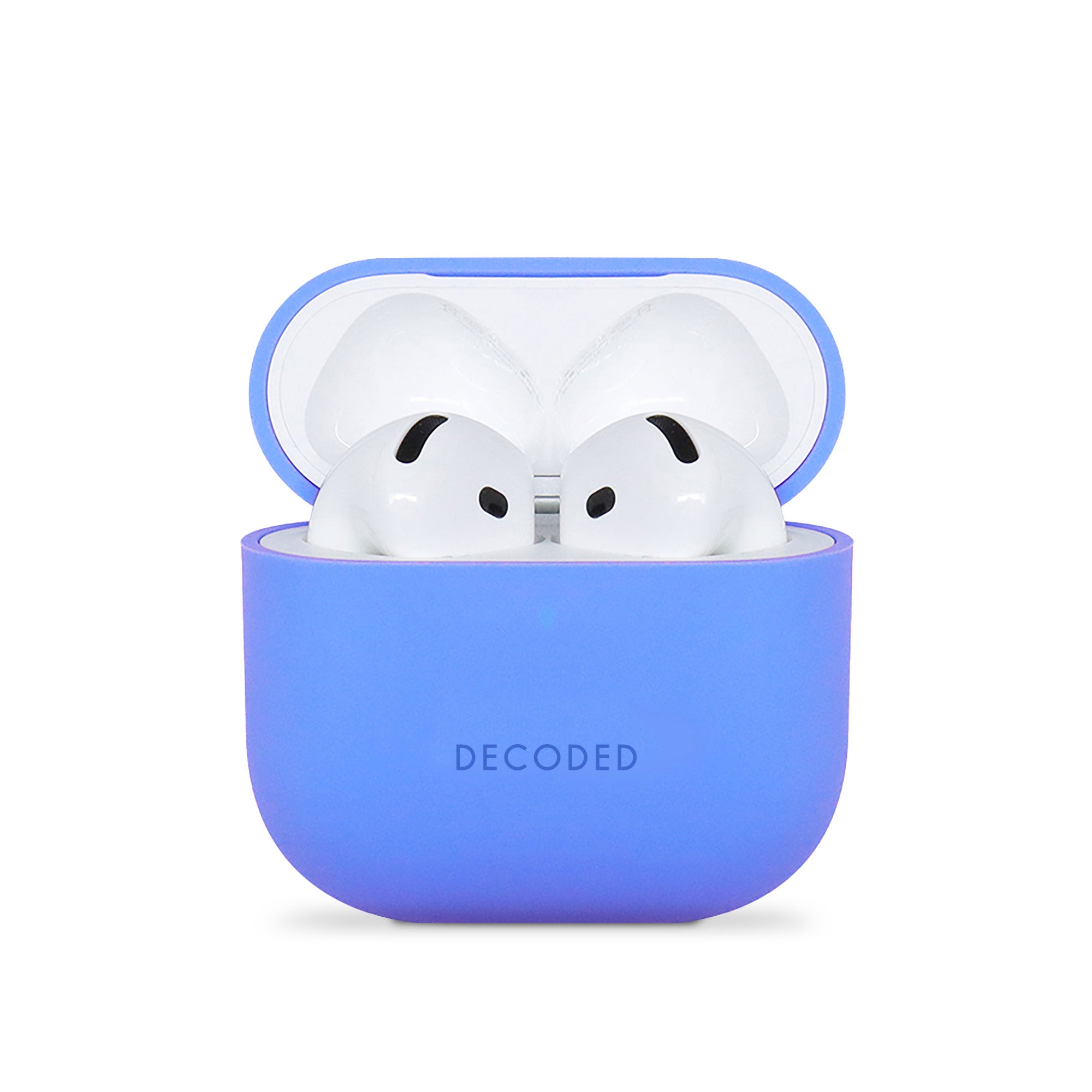 Blue Case for AirPods 4 – Slim Shock-Absorbing Case with Wireless Charging Support
