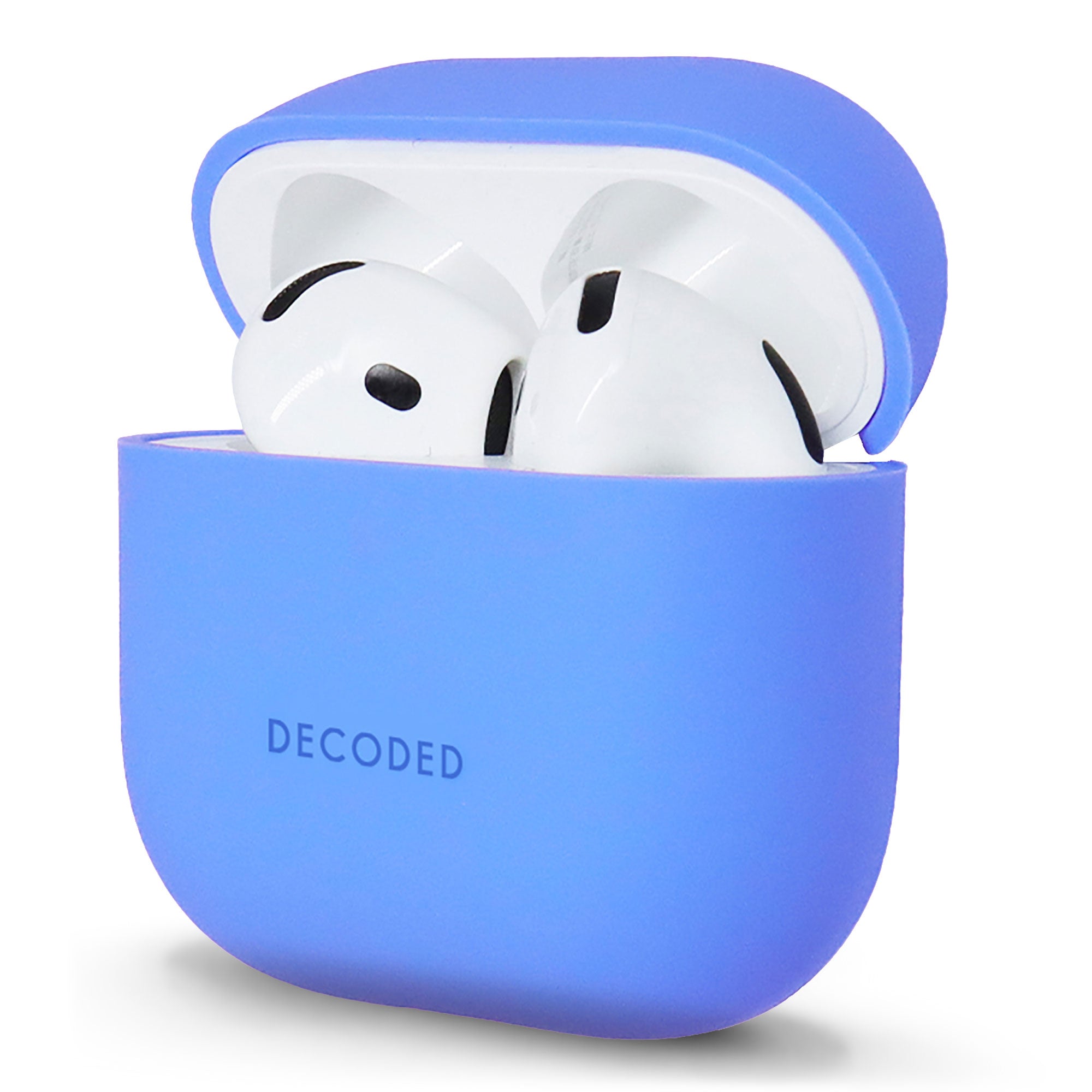 Blue Case for AirPods 4 – Slim Shock-Absorbing Case with Wireless Charging Support