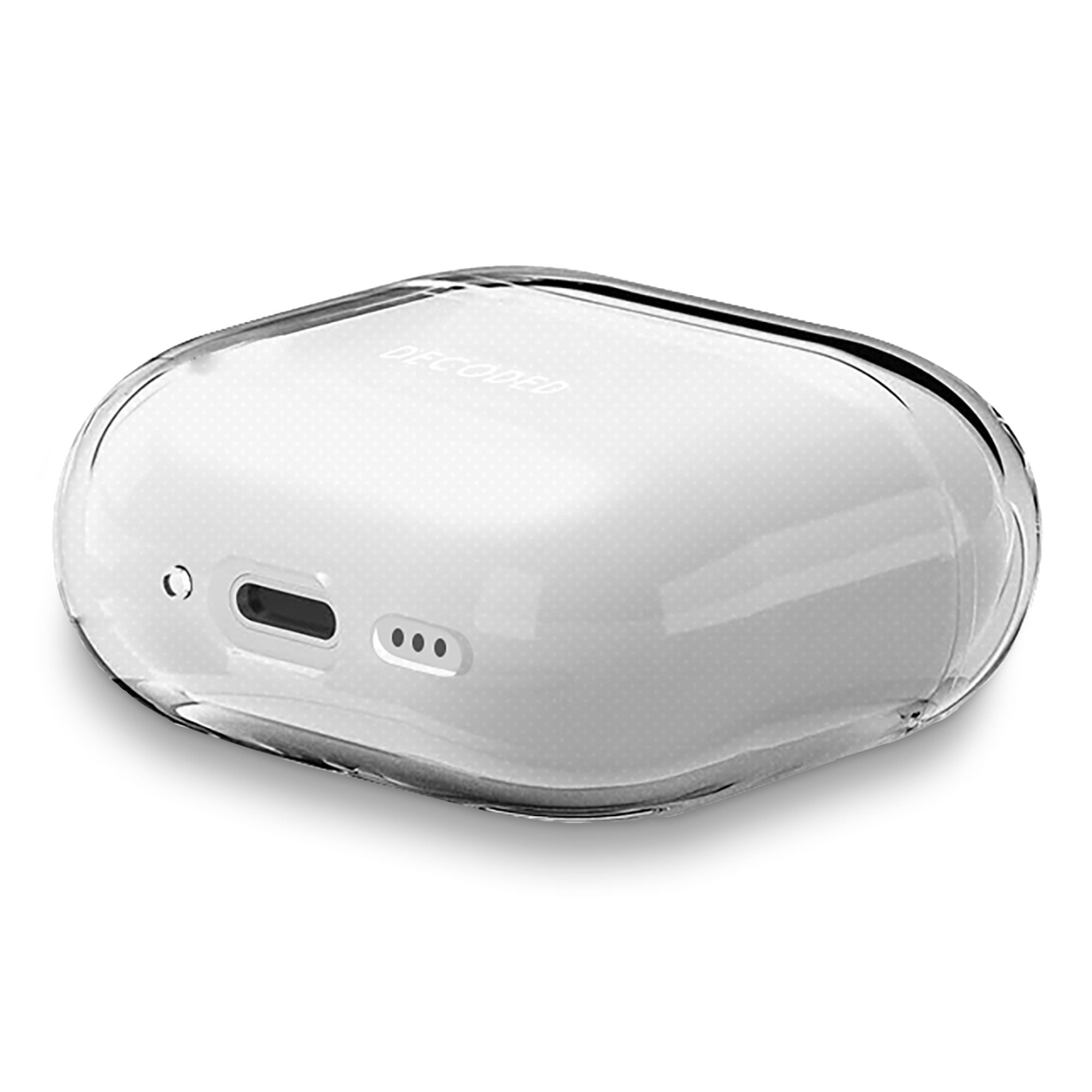 Transparent Protective Case for AirPods 4 – Shock-Absorbing Case with Wireless Charging Support